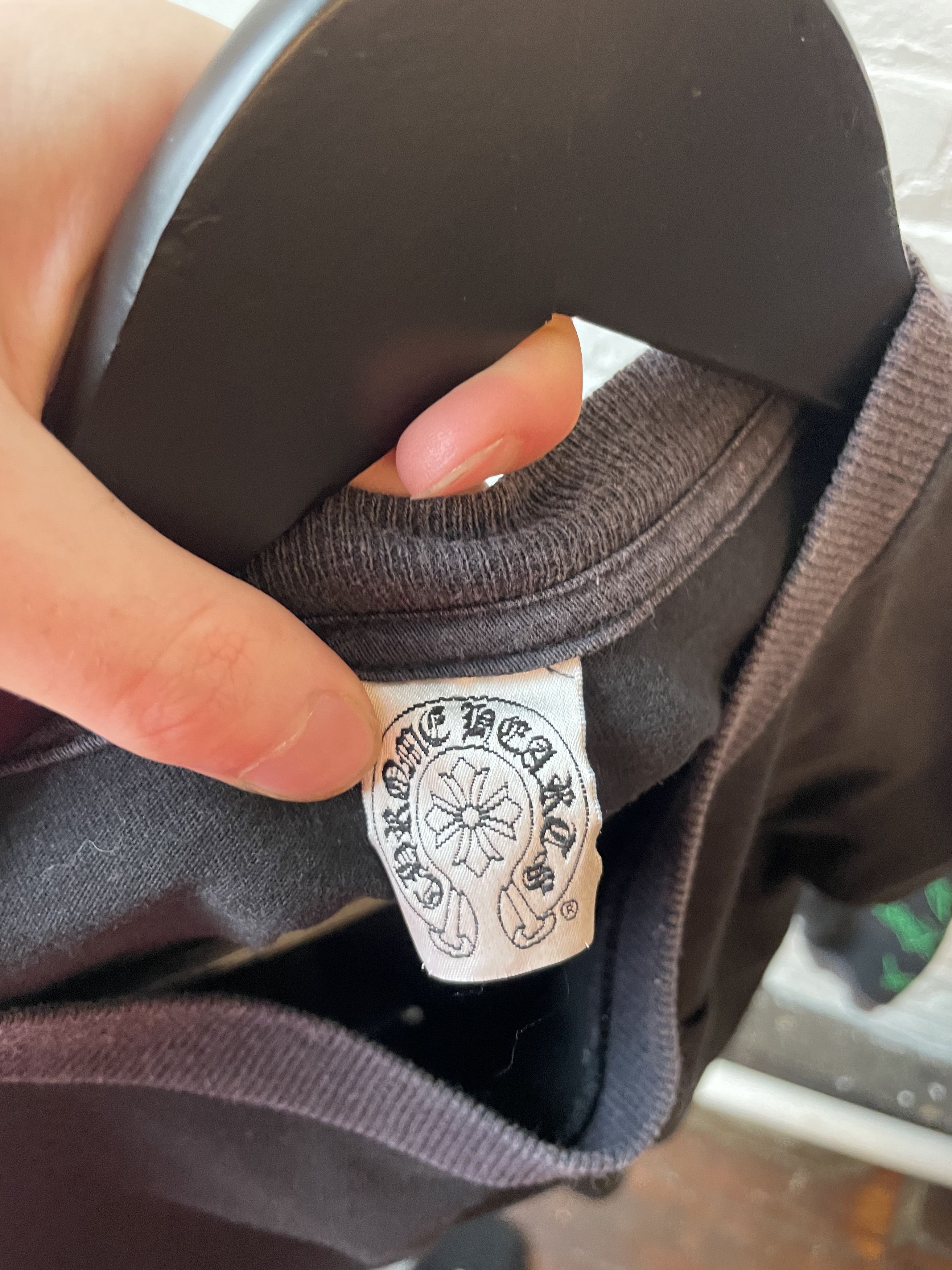 Chrome Hearts VINTAGE CHROME HEARTS THRASHED LS Size US L / EU 52-54 / 3 - 3 Thumbnail