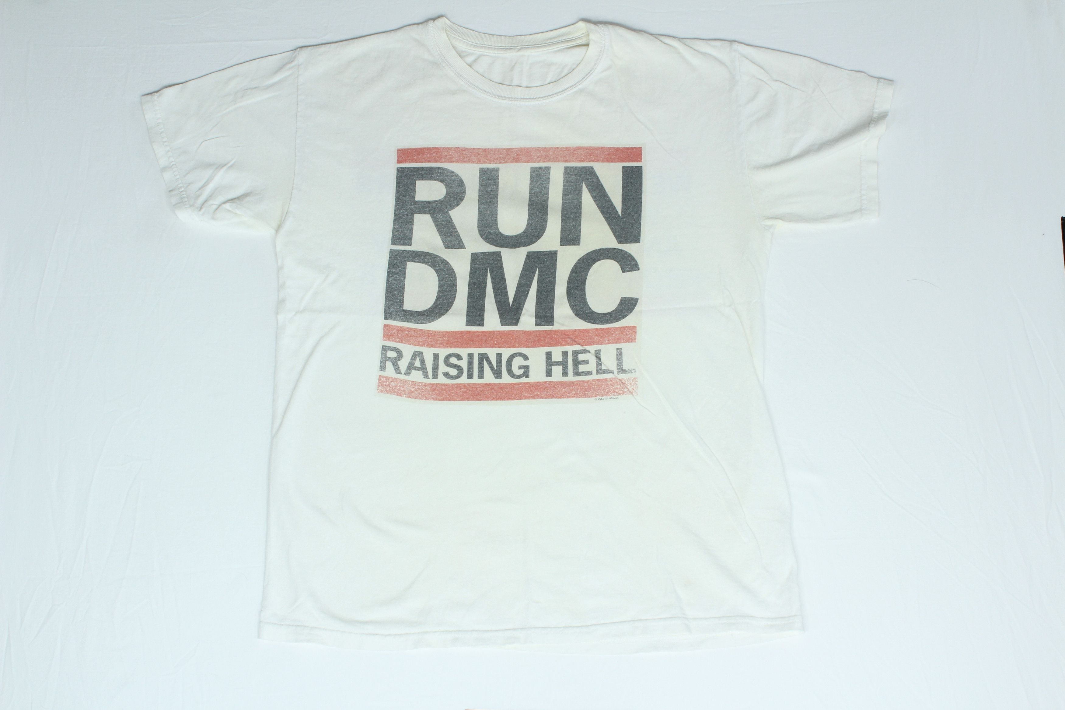 Band Tees × Rap Tees × Vintage RARE 80s Run Dmc Raising Hell Promo 