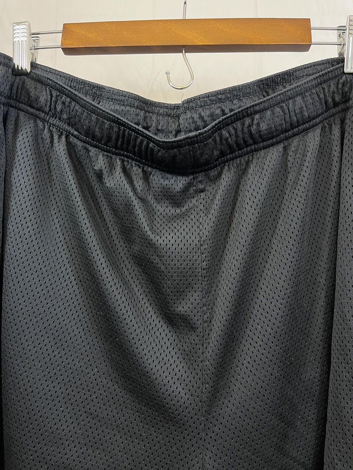 Starter Starter Black Mesh XXL Baggy Adjustable Shorts Size US 39 - 4 Thumbnail