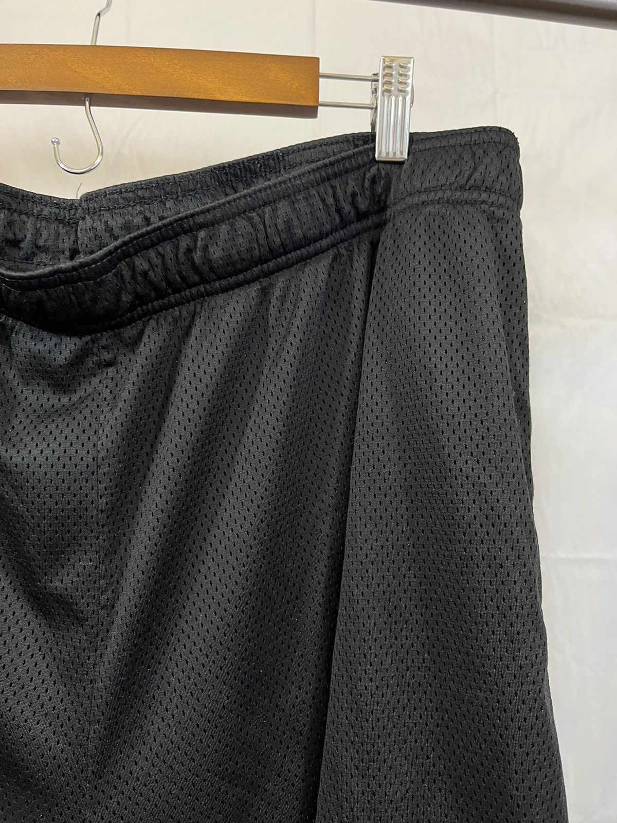 Starter Starter Black Mesh XXL Baggy Adjustable Shorts Size US 39 - 3 Thumbnail