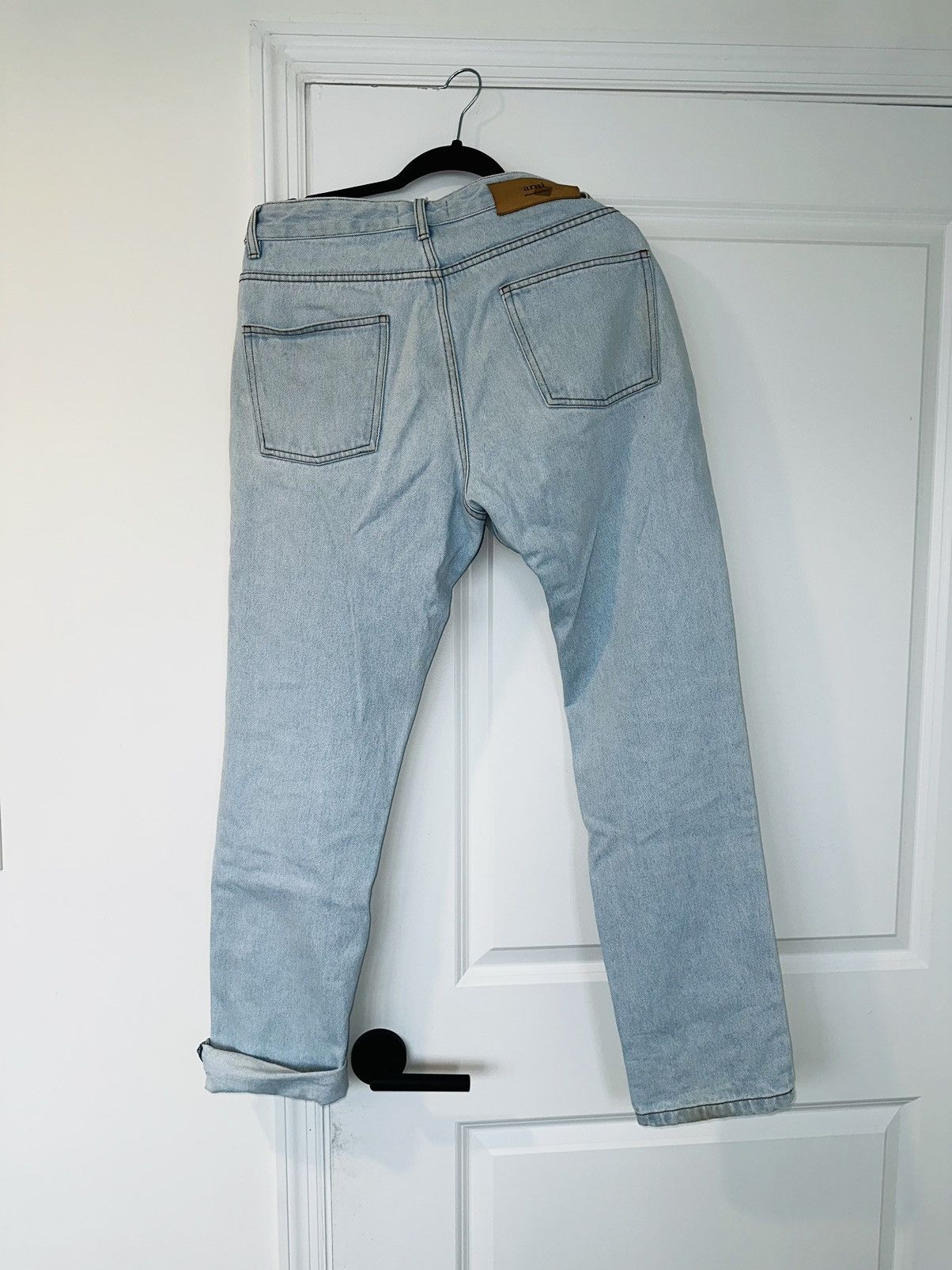 AMI Ami fit jeans in light indigo denim Size US 34 / EU 50 - 3 Thumbnail