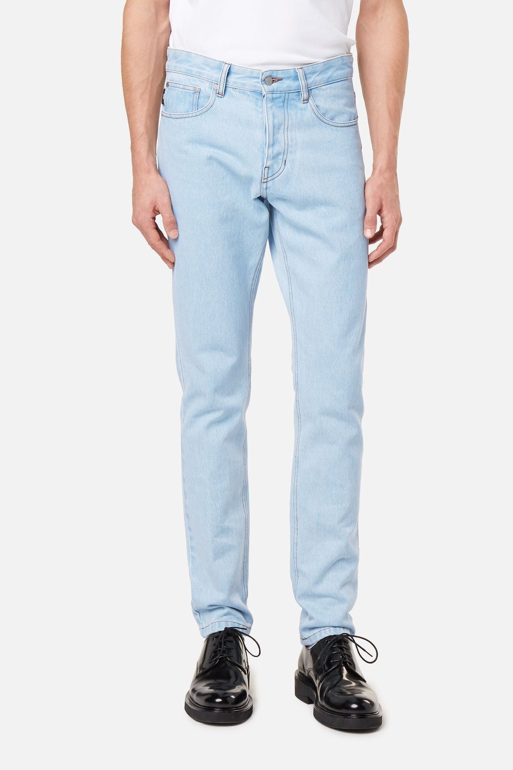 Ami fit jeans in light indigo denim