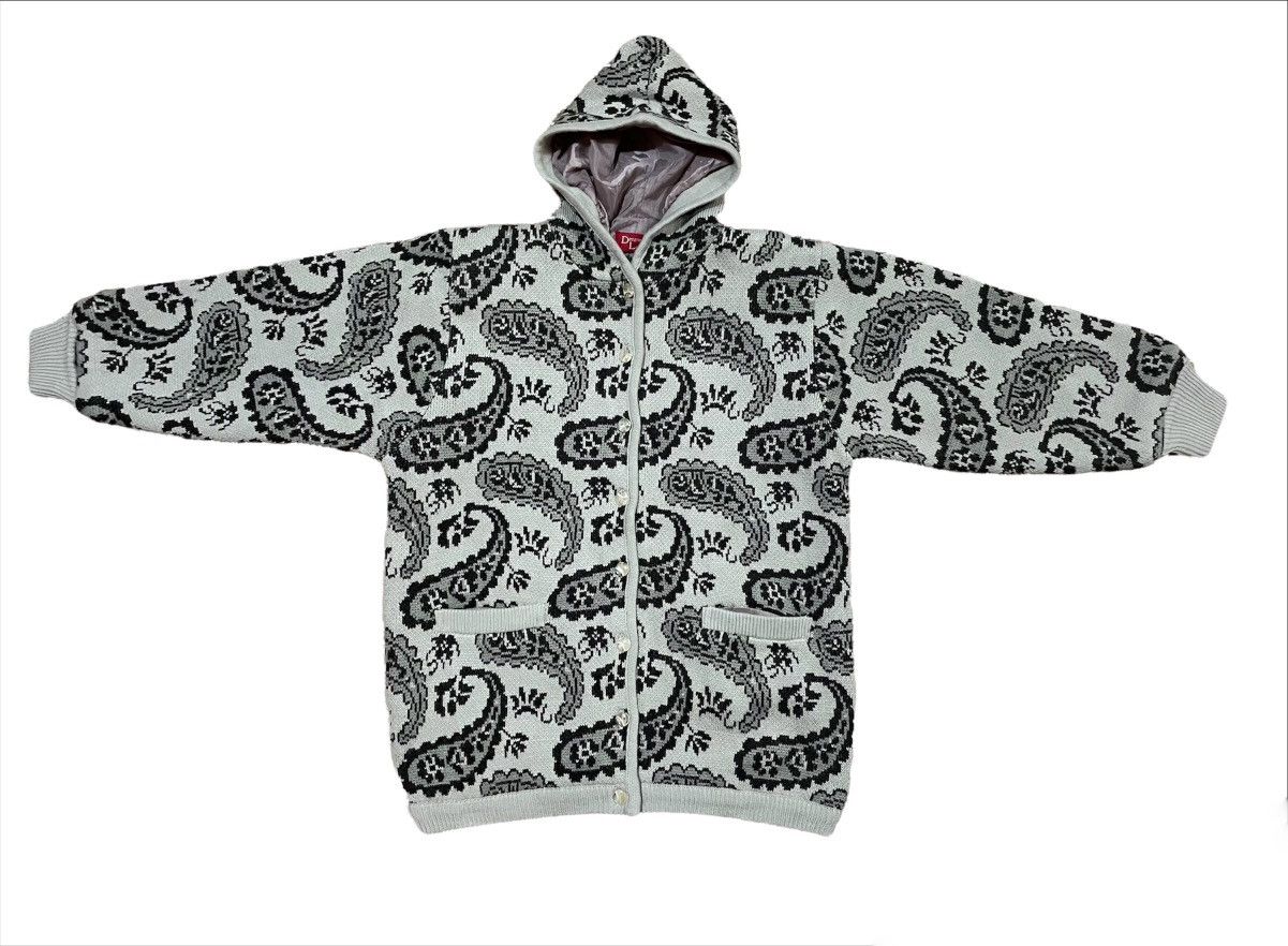 Japanese Brand Japanese Brand Designer’s Label Paisley Hoodie Jacket Size US L / EU 52-54 / 3 - 1 Thumbnail