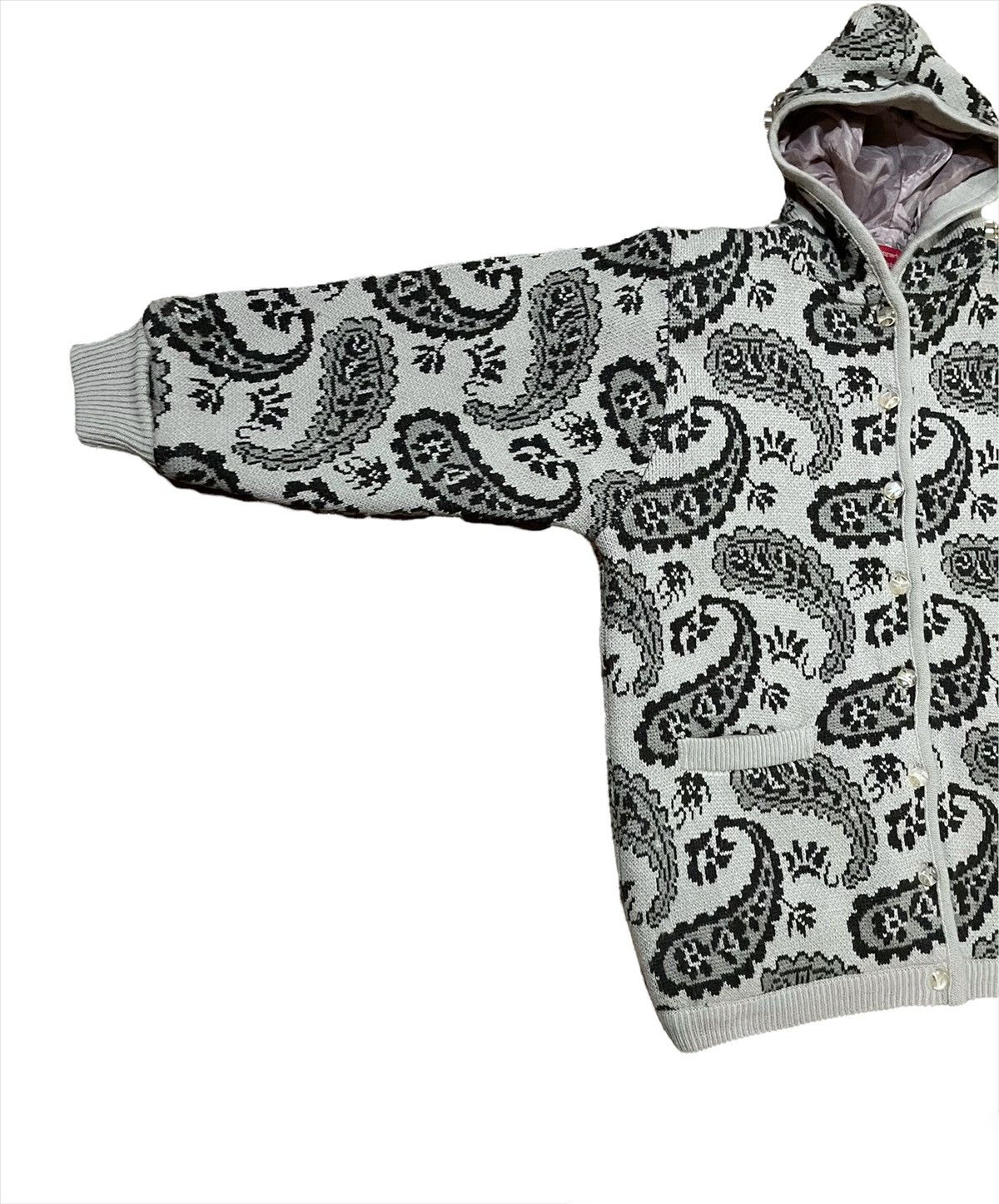 Japanese Brand Japanese Brand Designer’s Label Paisley Hoodie Jacket Size US L / EU 52-54 / 3 - 3 Thumbnail