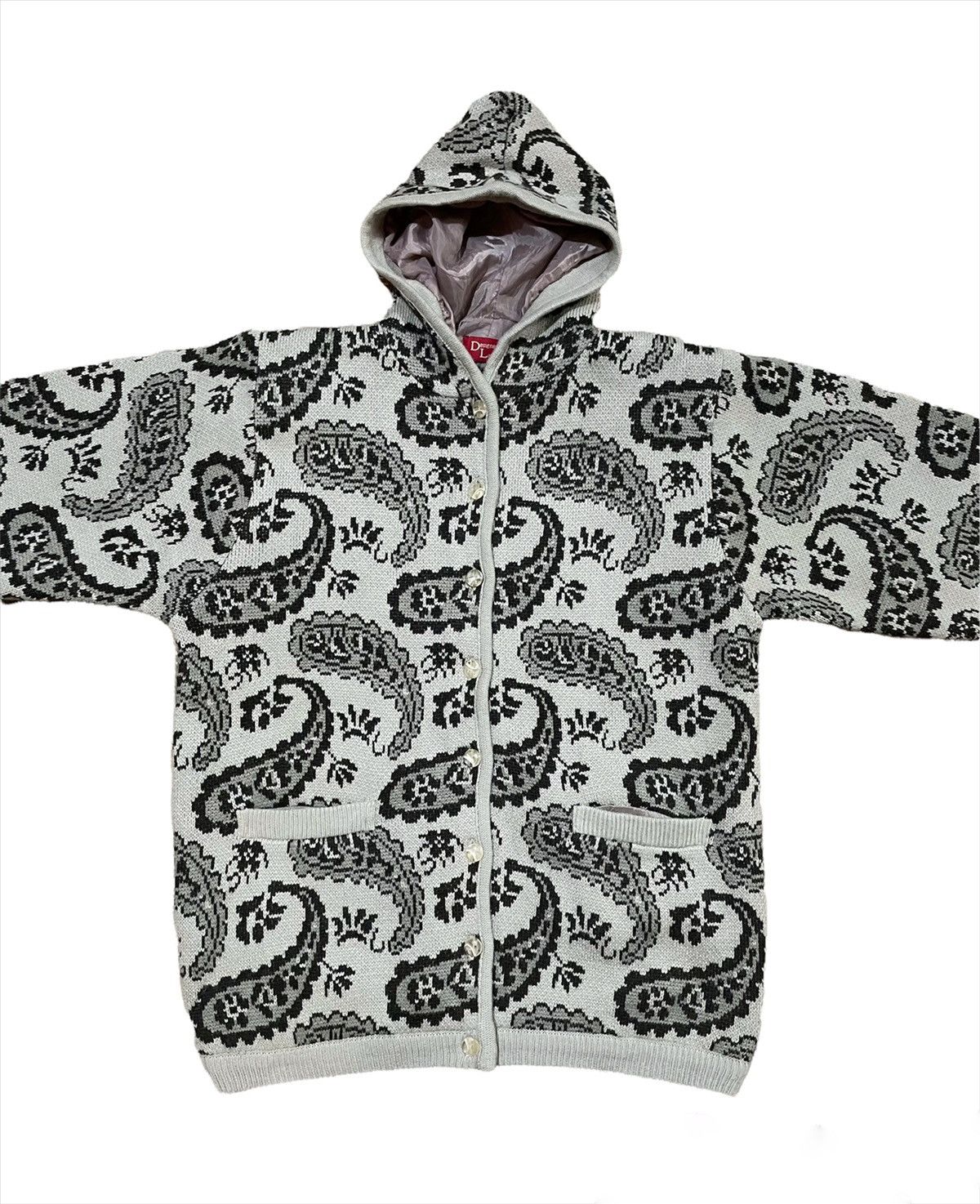 Japanese Brand Japanese Brand Designer’s Label Paisley Hoodie Jacket Size US L / EU 52-54 / 3 - 2 Thumbnail