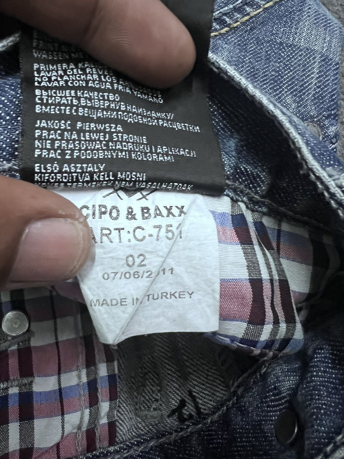 Other SICK‼️CIPO&BAXX PATCHWORK DENIM INSPIRED UNDERCOVER Size US 33 - 10 Thumbnail