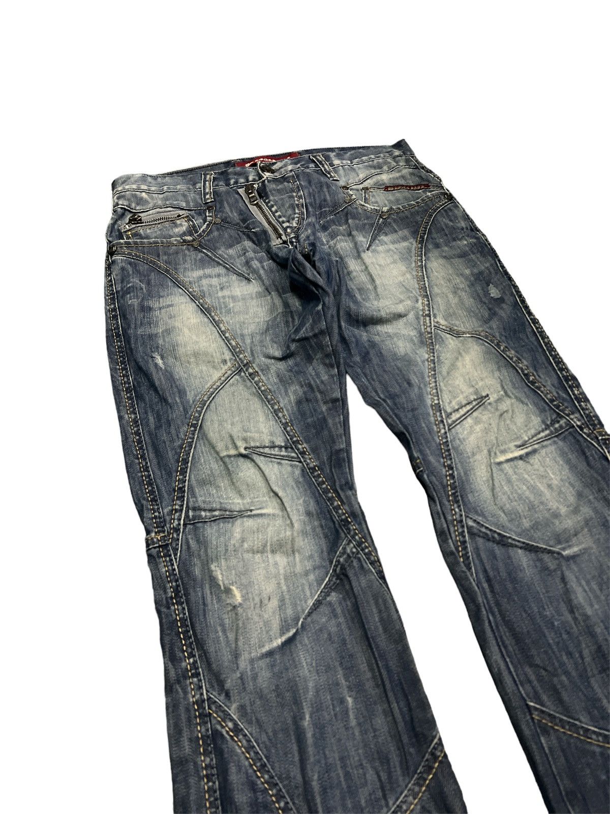 Other SICK‼️CIPO&BAXX PATCHWORK DENIM INSPIRED UNDERCOVER Size US 33 - 5 Thumbnail