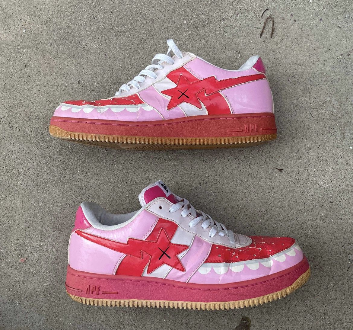 Bape × Kaws Bape x Kaws Chompers Bapesta Size US 11 / EU 44 - 1 Thumbnail