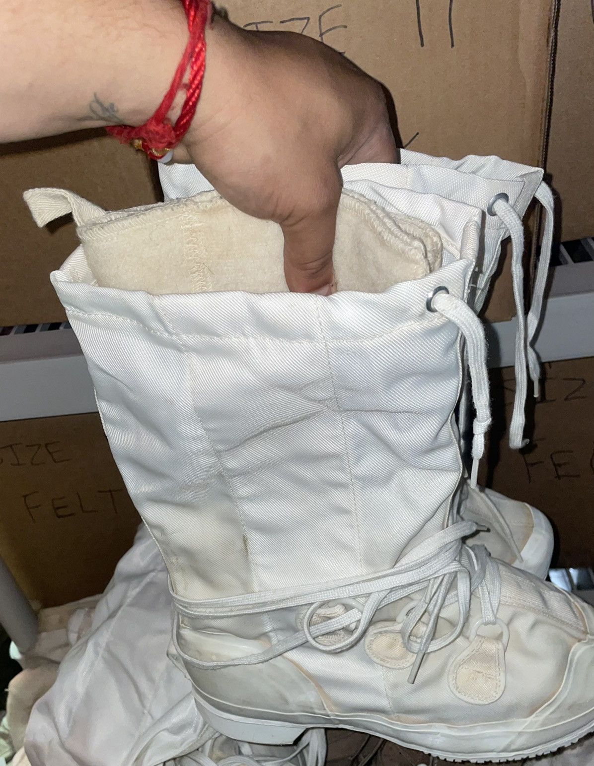 Other Unisex White Military Issued Mukluk Boots Size US 12 / EU 45 - 3 Thumbnail