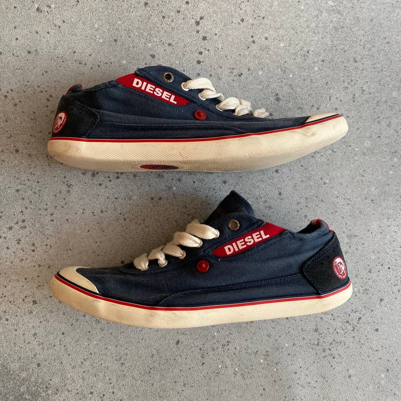 Diesel × Vintage Diesel Vintage Y2K Punk Top Sneakers Size US 6.5 / EU 39-40 - 2 Thumbnail