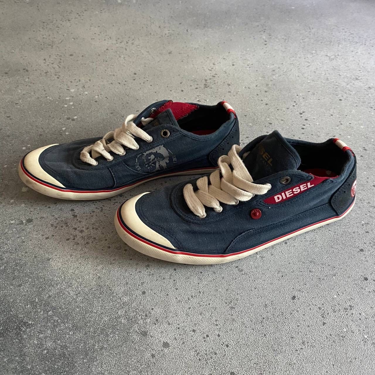 Diesel × Vintage Diesel Vintage Y2K Punk Top Sneakers Size US 6.5 / EU 39-40 - 5 Thumbnail