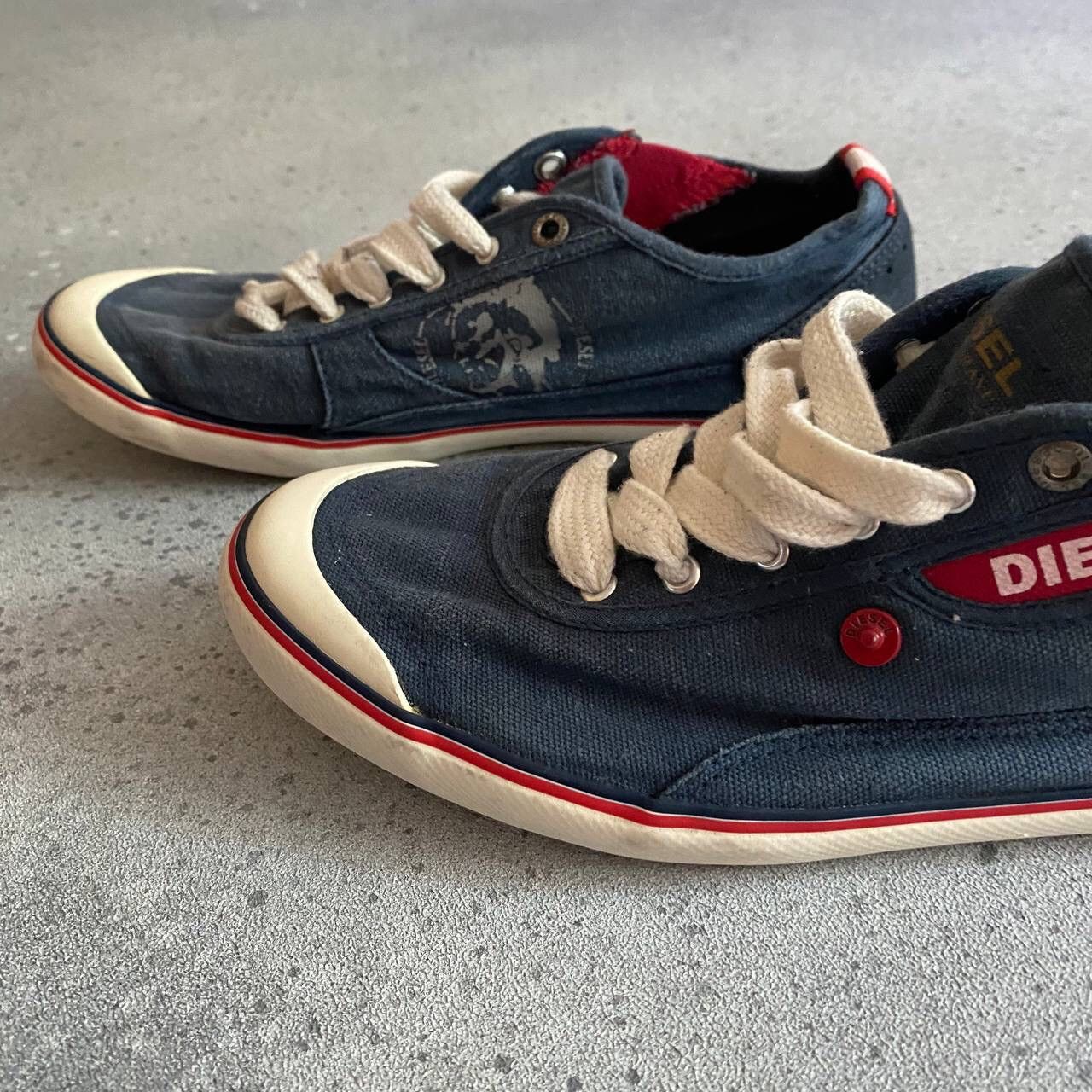 Diesel × Vintage Diesel Vintage Y2K Punk Top Sneakers Size US 6.5 / EU 39-40 - 7 Thumbnail