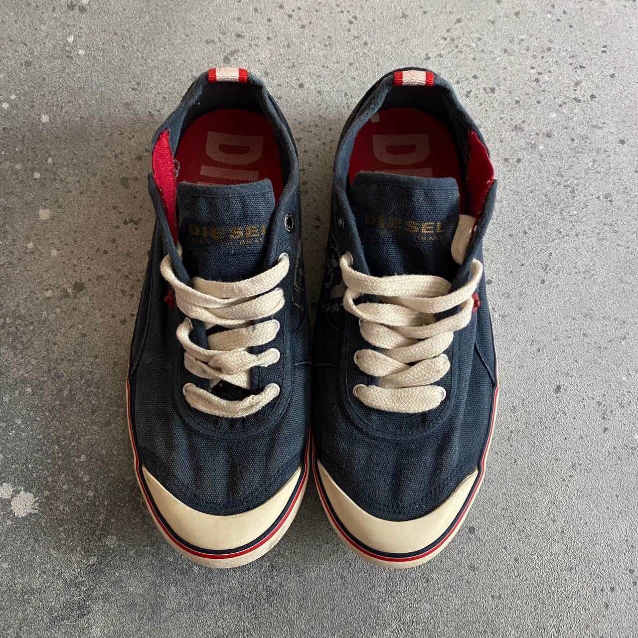 Diesel × Vintage Diesel Vintage Y2K Punk Top Sneakers Size US 6.5 / EU 39-40 - 3 Thumbnail