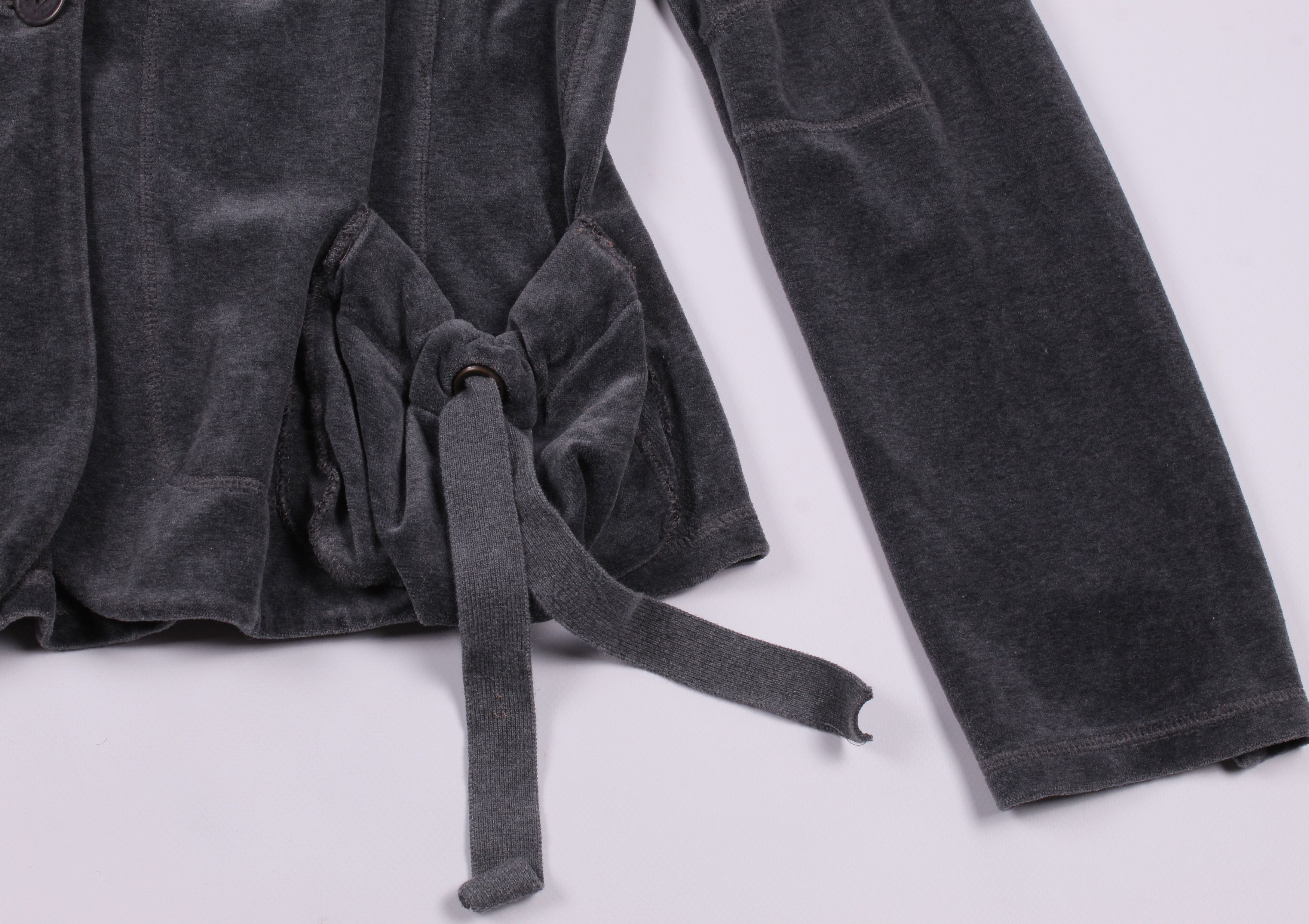 Sonia Rykiel × Vintage Vintage Sonia Rykiel Velour Blazer Size L / US 10 / IT 46 - 5 Thumbnail
