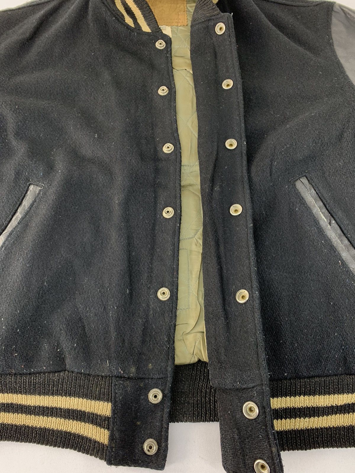Sports Specialties Bulldog Born To Kill Padded Varsity Leather Jacket USA Size US L / EU 52-54 / 3 - 4 Thumbnail