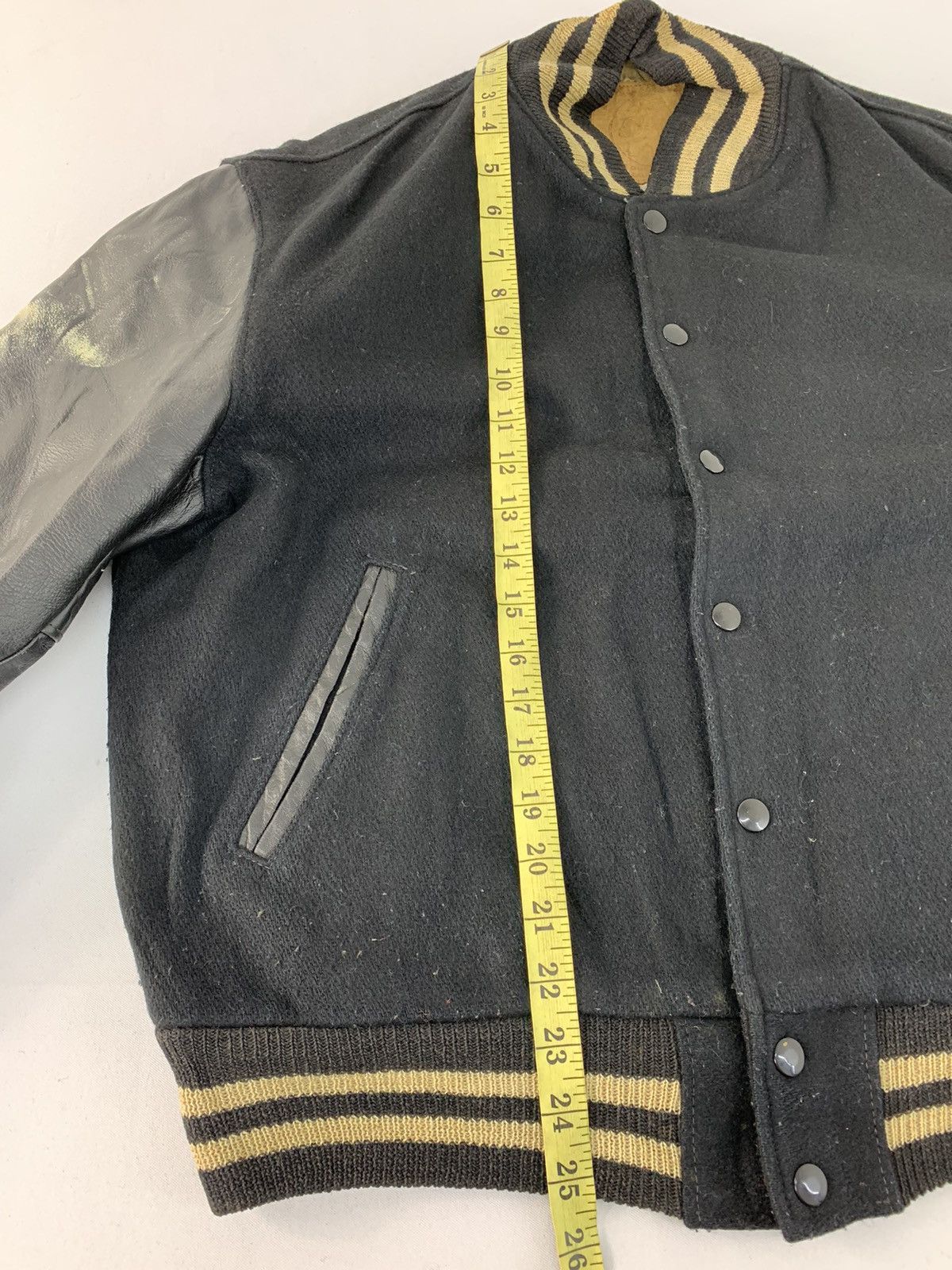 Sports Specialties Bulldog Born To Kill Padded Varsity Leather Jacket USA Size US L / EU 52-54 / 3 - 10 Thumbnail