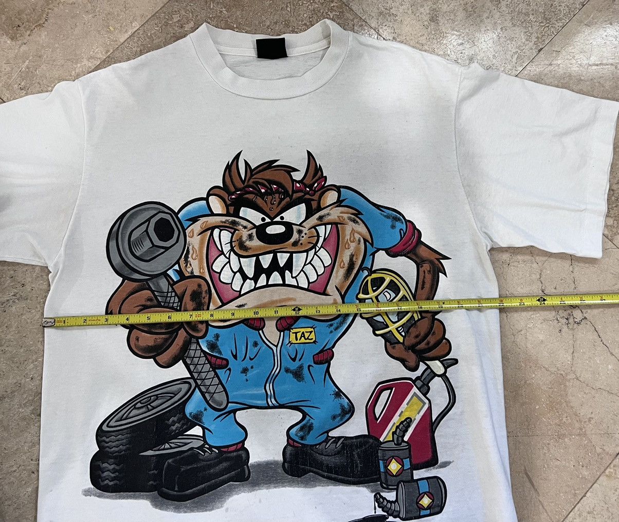 Vintage × Warner Bros 1994 Looney Tunes Taz's Garage Single Stitch Size XL Size US XL / EU 56 / 4 - 11 Thumbnail
