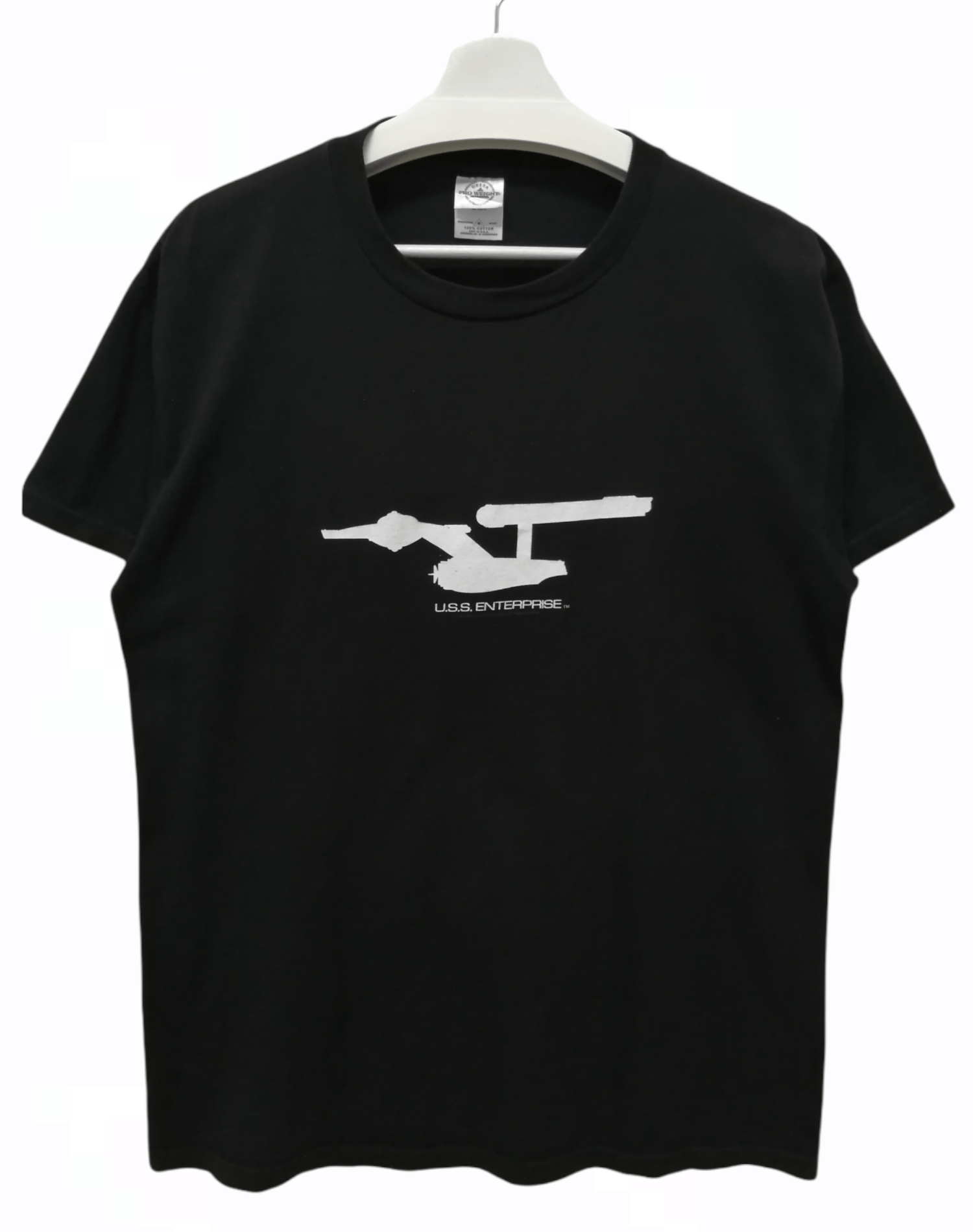 Vintage Vtg U.S.S. ENTERPRISE Star Trek Paramount Pictures Tee Size US M / EU 48-50 / 2 - 1 Thumbnail