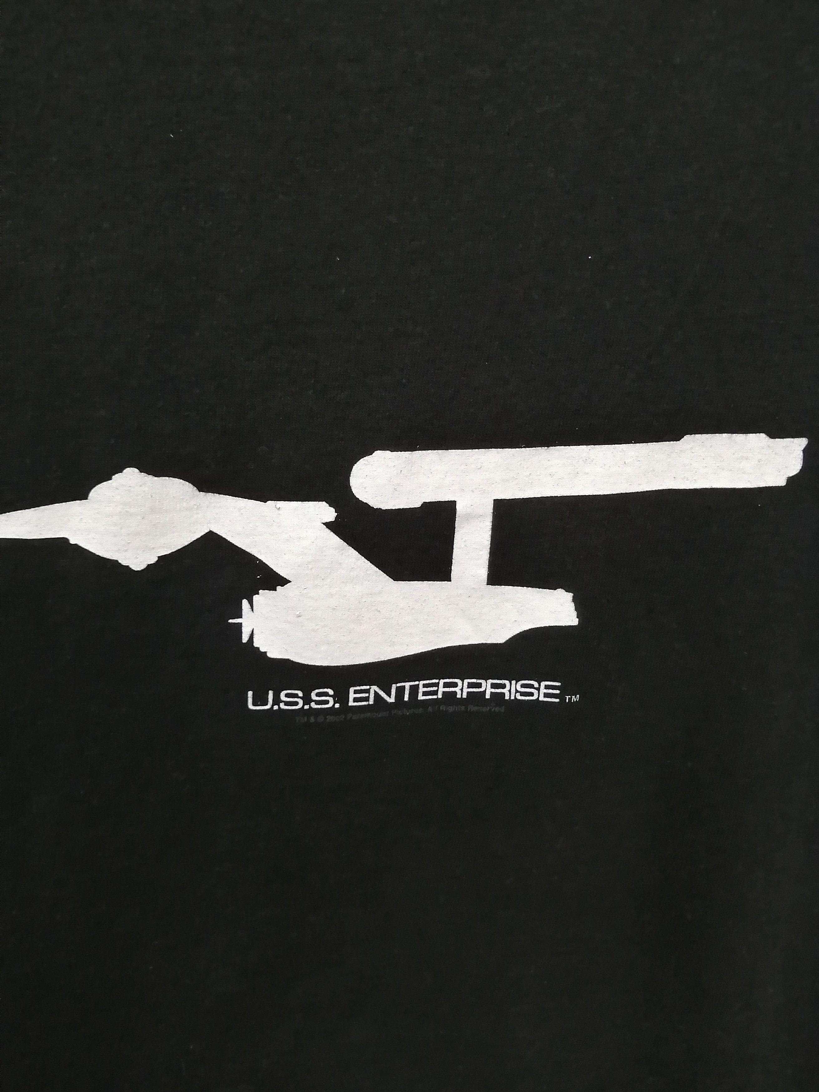 Vintage Vtg U.S.S. ENTERPRISE Star Trek Paramount Pictures Tee Size US M / EU 48-50 / 2 - 3 Thumbnail