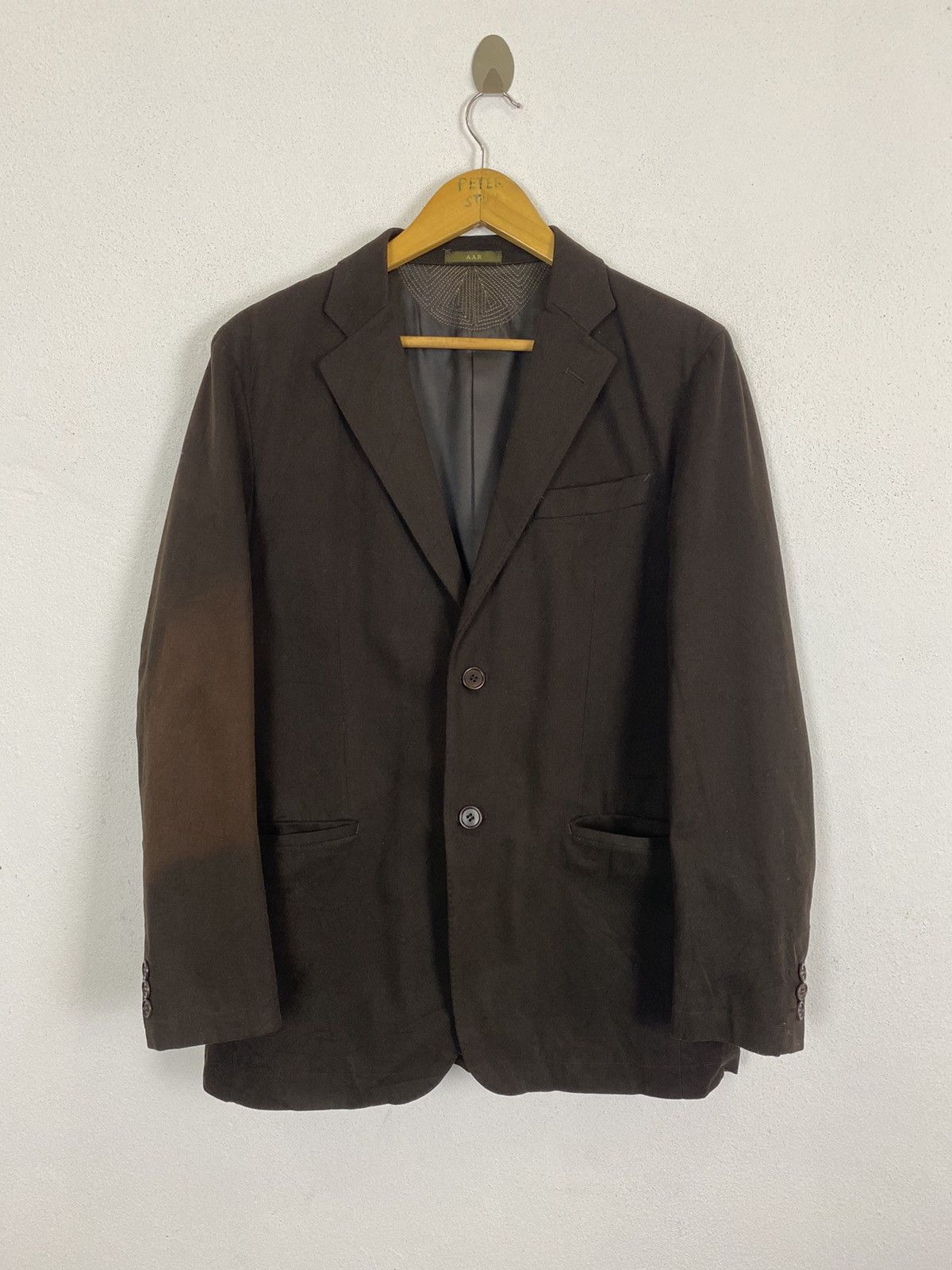 Yohji Yamamoto AAR YOHJI YAMAMOTO DESIGN STUDIO COTTON JACKET Size US M / EU 48-50 / 2 - 2 Thumbnail