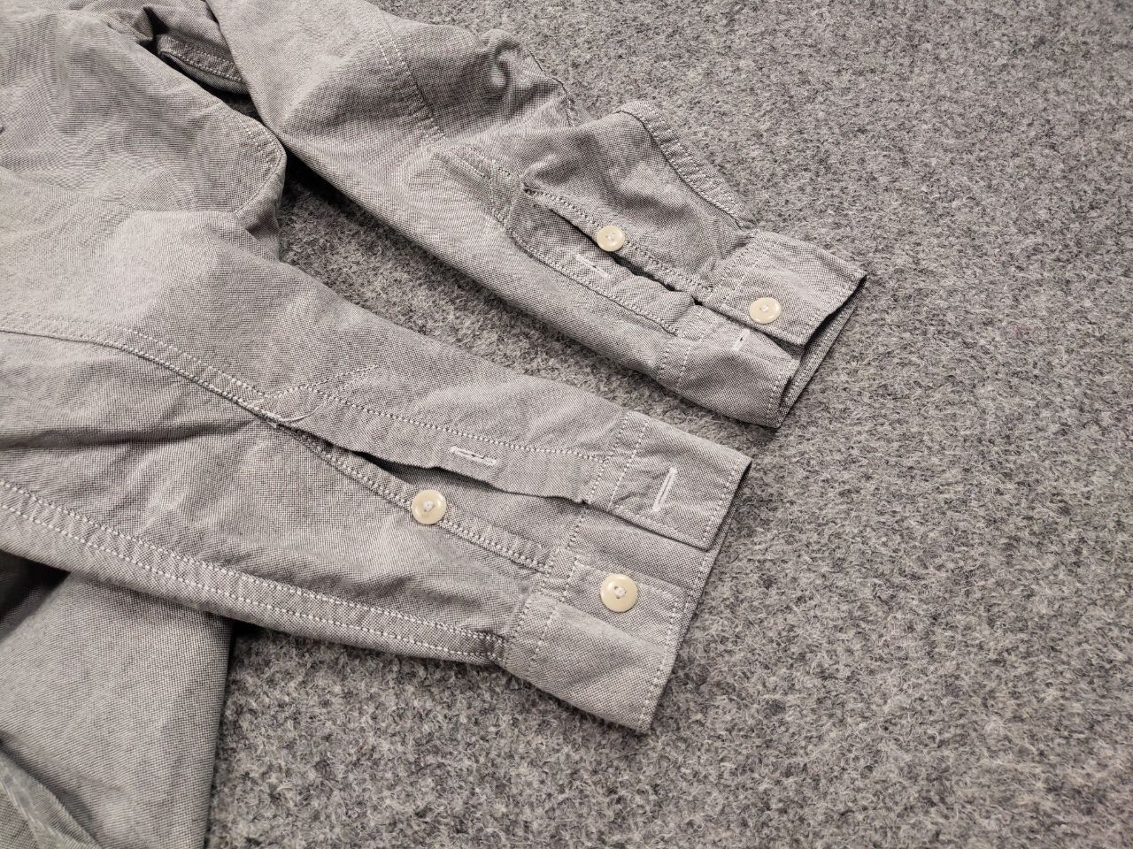 Folk Folk Design cotton Gray Button Casual Long Sleeve Shirt Size US M / EU 48-50 / 2 - 16 Thumbnail
