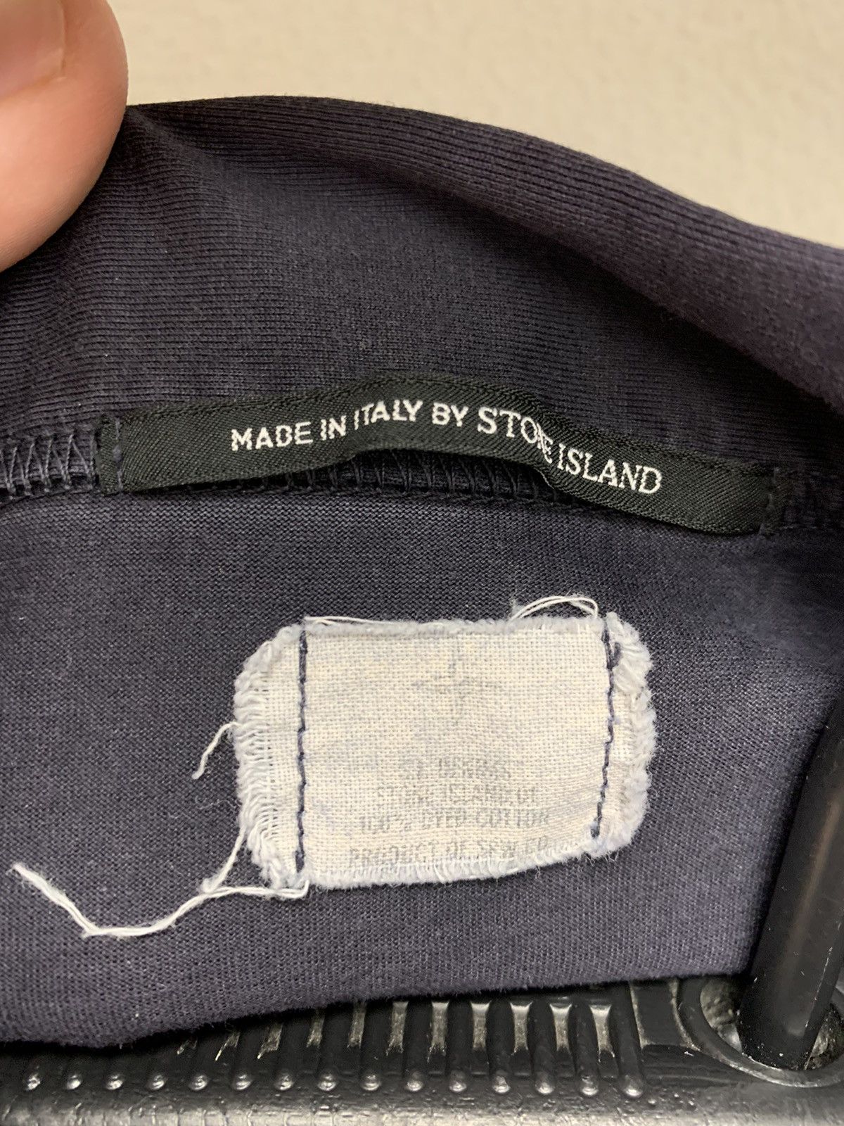 Vintage Stone island massimo osti vintage very rare polo M-L sz Size US M / EU 48-50 / 2 - 7 Thumbnail