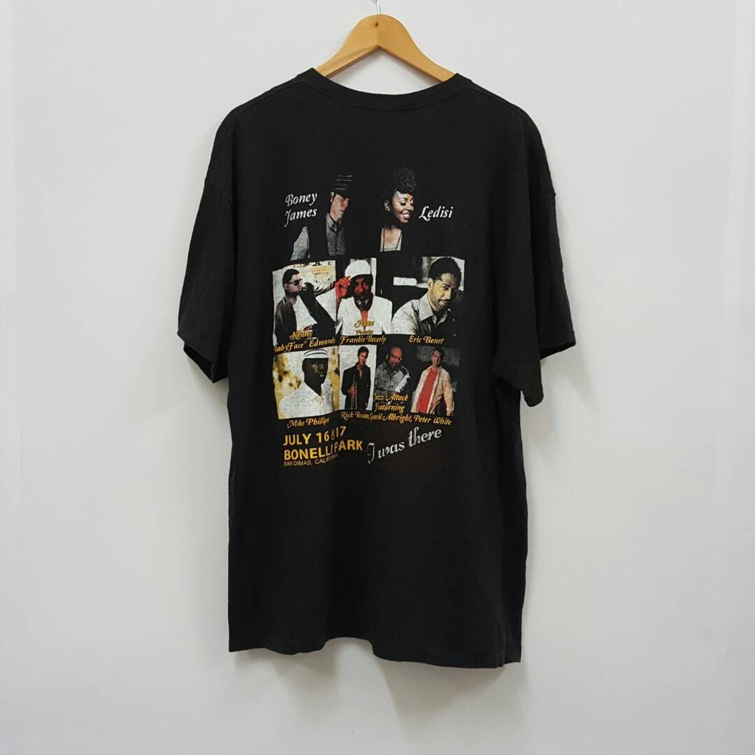 Band Tees × Vintage Vintage JEZZ FEST famous singer t-shirt Size US L / EU 52-54 / 3 - 1 Thumbnail