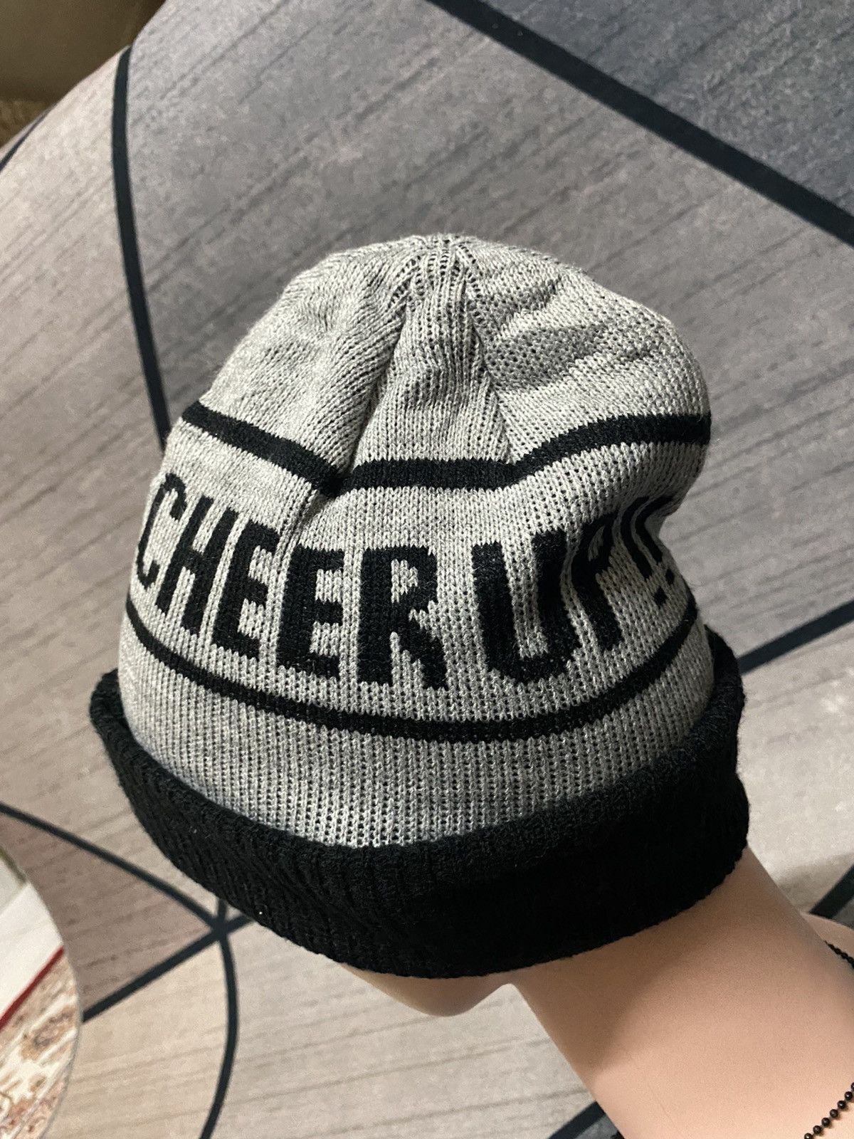 Japanese Brand Japanese Johnny Association CHEER UP Design Beanie Hat Size ONE SIZE - 5 Thumbnail