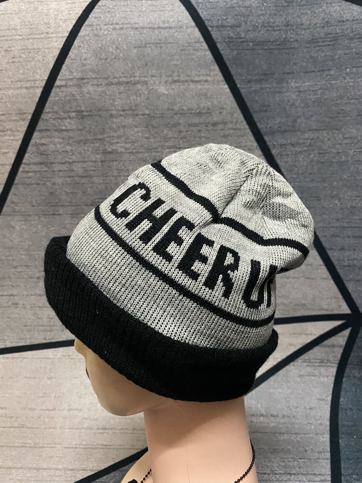 Japanese Brand Japanese Johnny Association CHEER UP Design Beanie Hat Size ONE SIZE - 4 Thumbnail