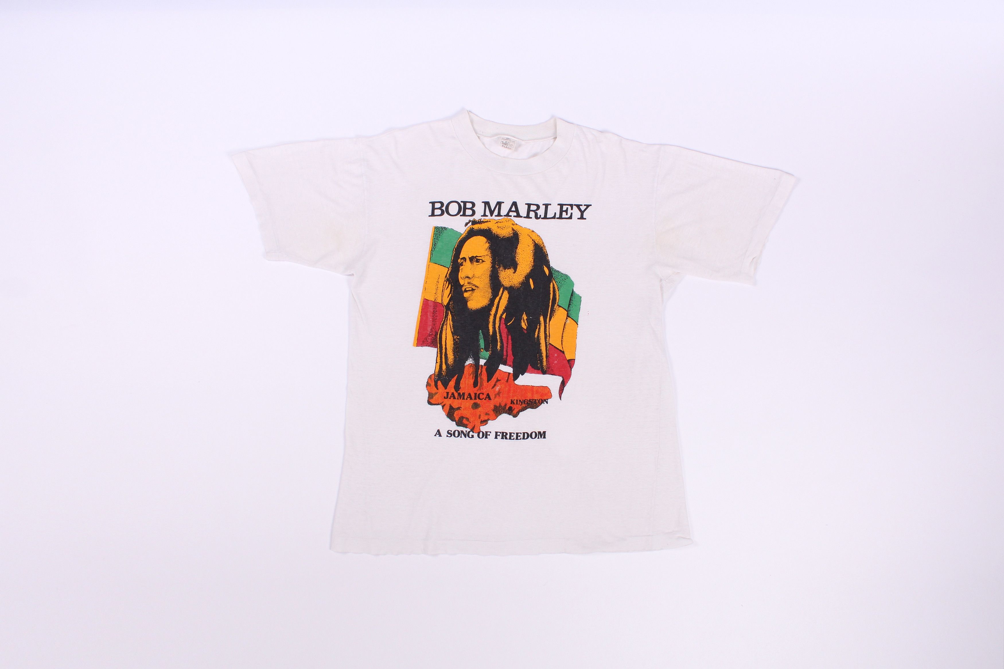 Vintage 90´s Bob Marley Rap Tee Songs of Freedom - Tops