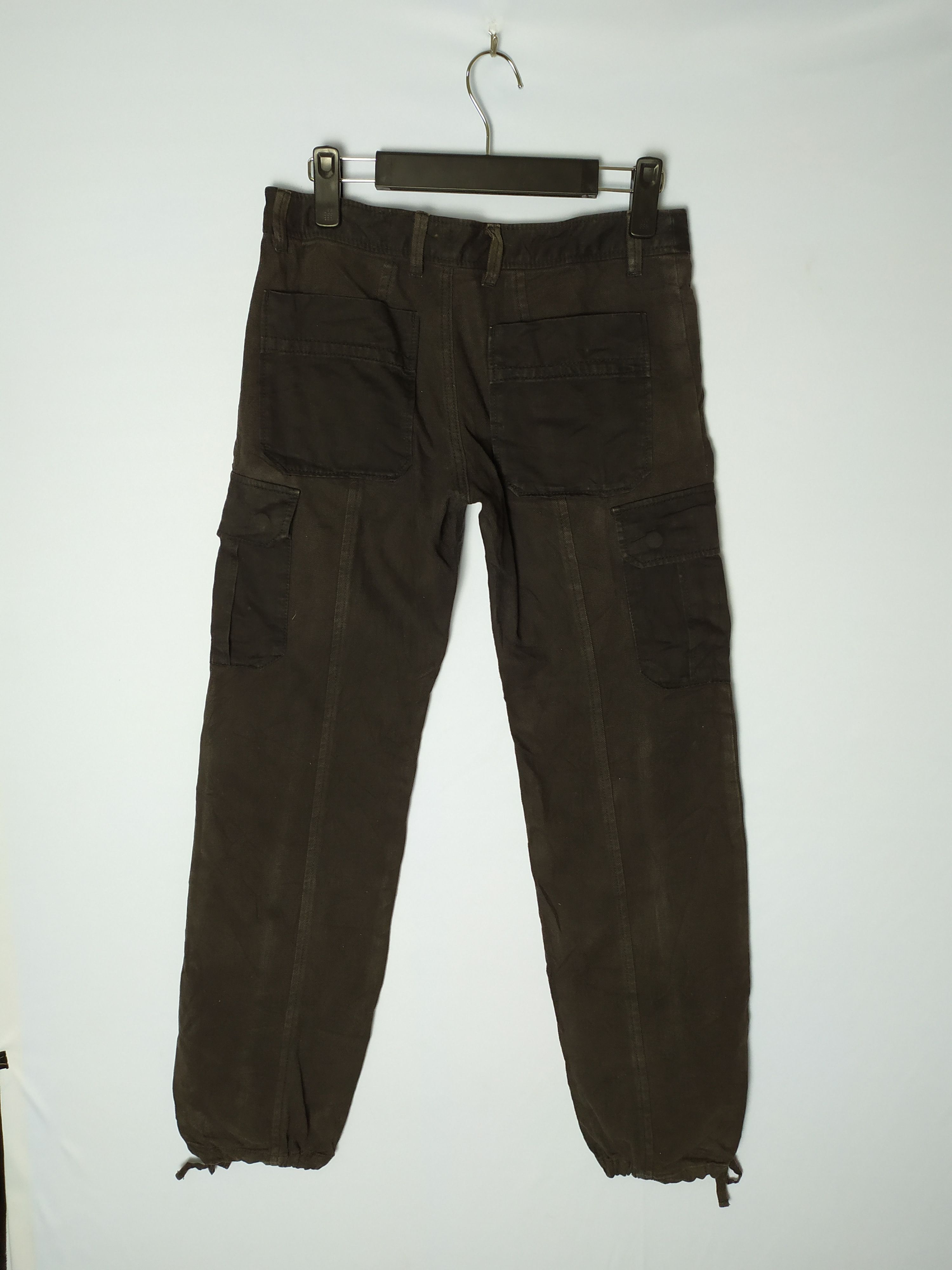 Japanese Brand Green label Relaxing Parachute Cargo Pants Size US 28 / EU 44 - 8 Thumbnail
