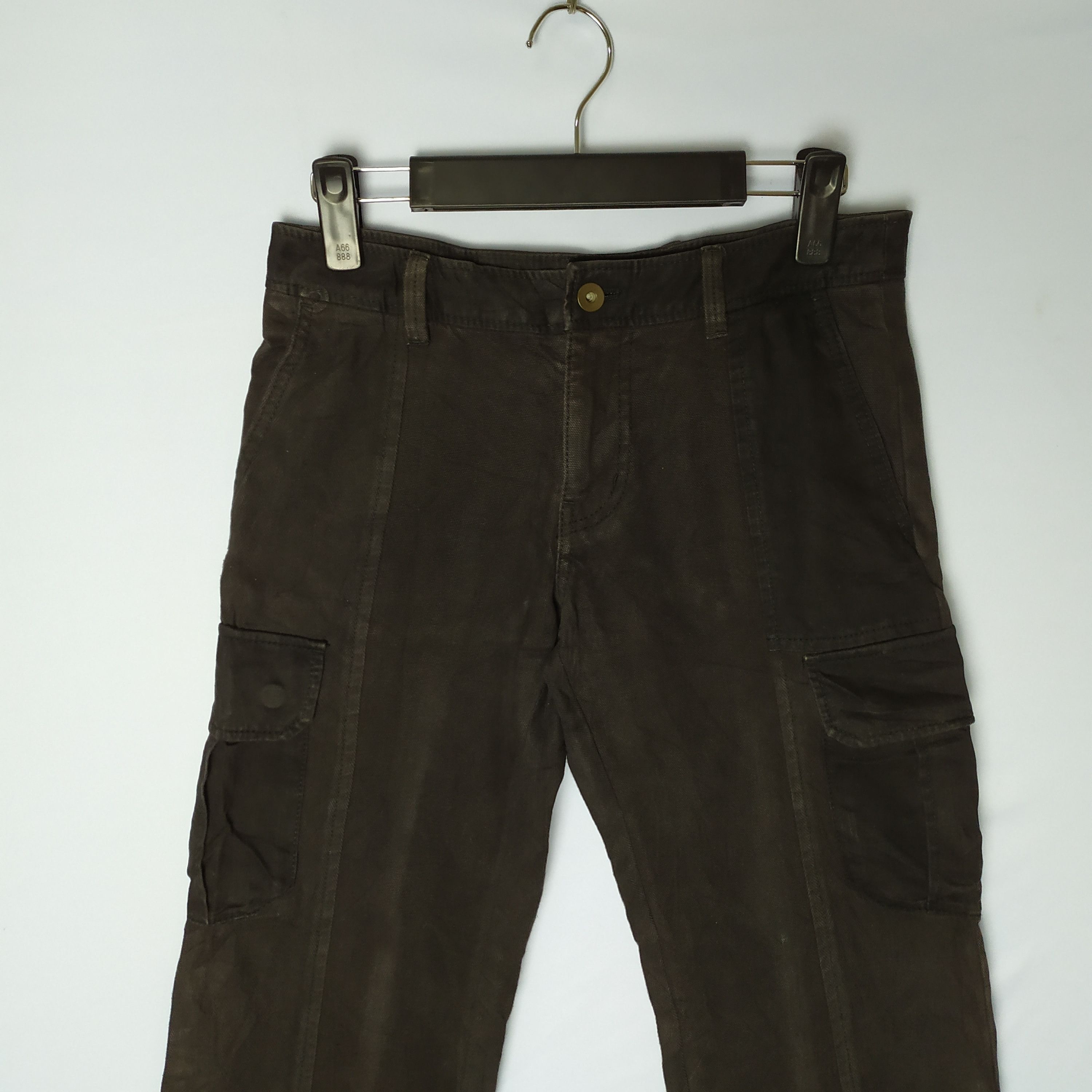 Japanese Brand Green label Relaxing Parachute Cargo Pants Size US 28 / EU 44 - 14 Thumbnail