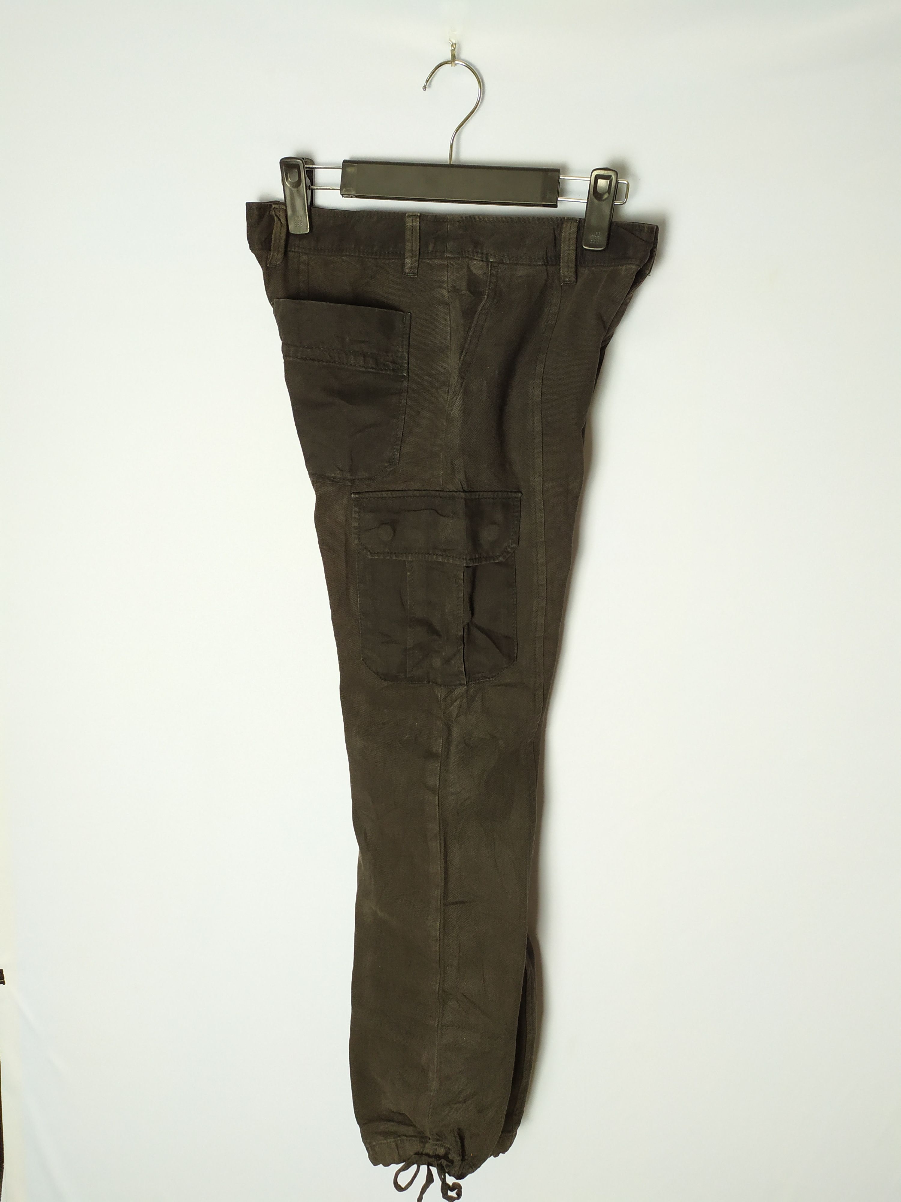 Japanese Brand Green label Relaxing Parachute Cargo Pants Size US 28 / EU 44 - 4 Thumbnail