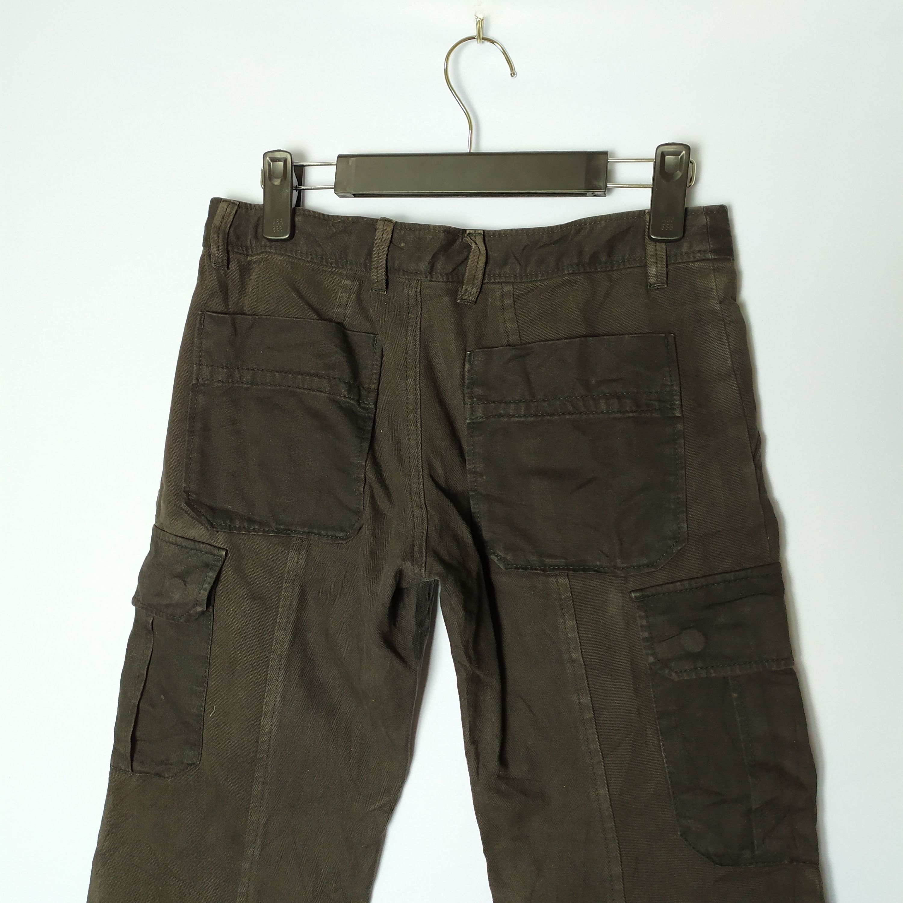 Japanese Brand Green label Relaxing Parachute Cargo Pants Size US 28 / EU 44 - 7 Thumbnail