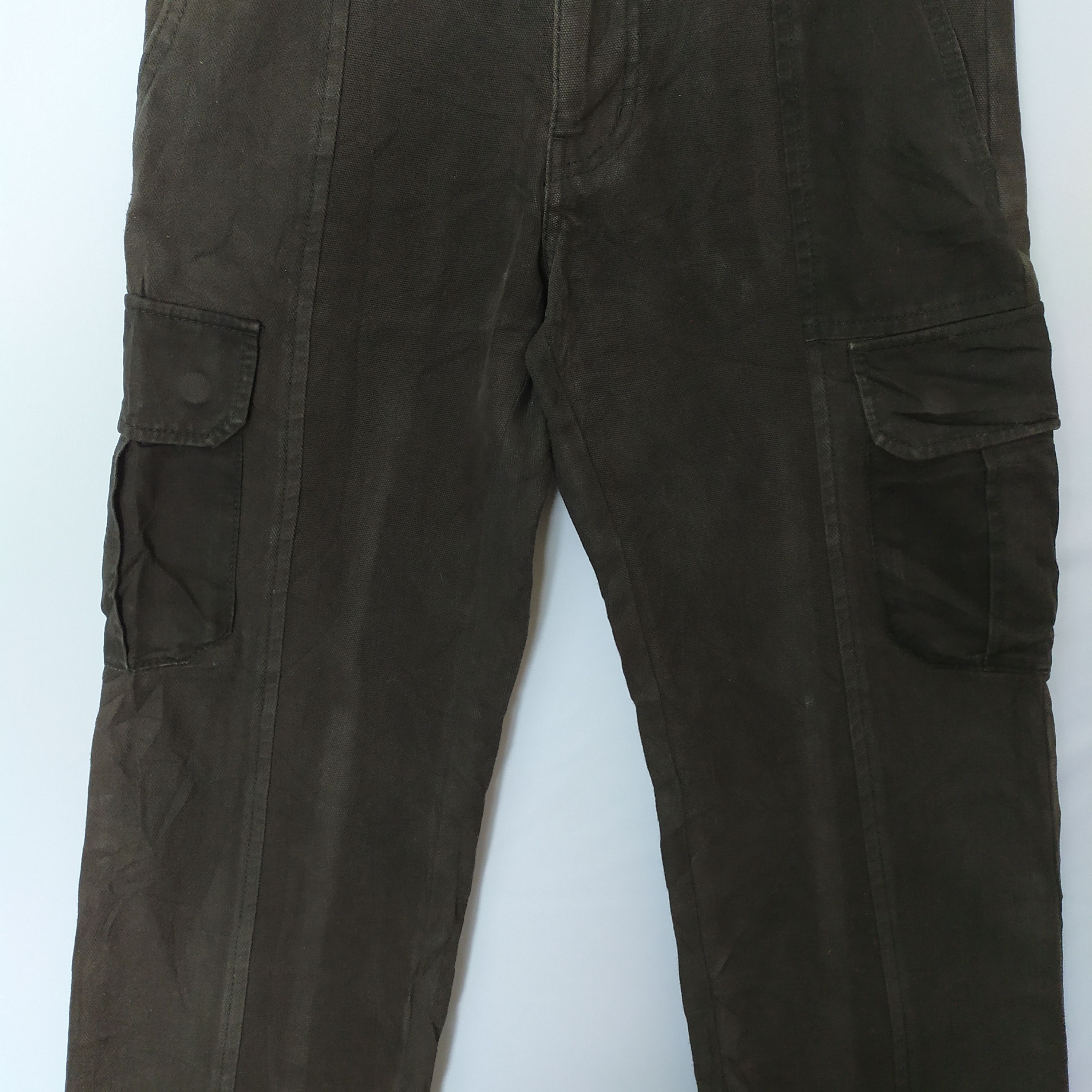 Japanese Brand Green label Relaxing Parachute Cargo Pants Size US 28 / EU 44 - 9 Thumbnail