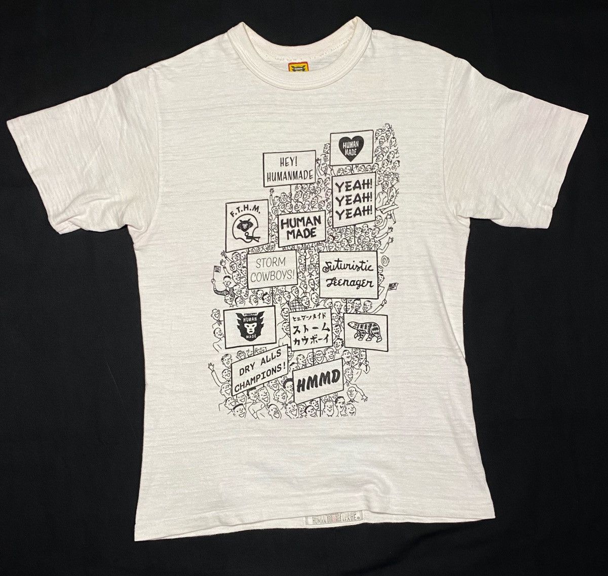 Human Made Human Made Protest Short Sleeve T Shirt Size US S / EU 44-46 / 1 - 2 Thumbnail