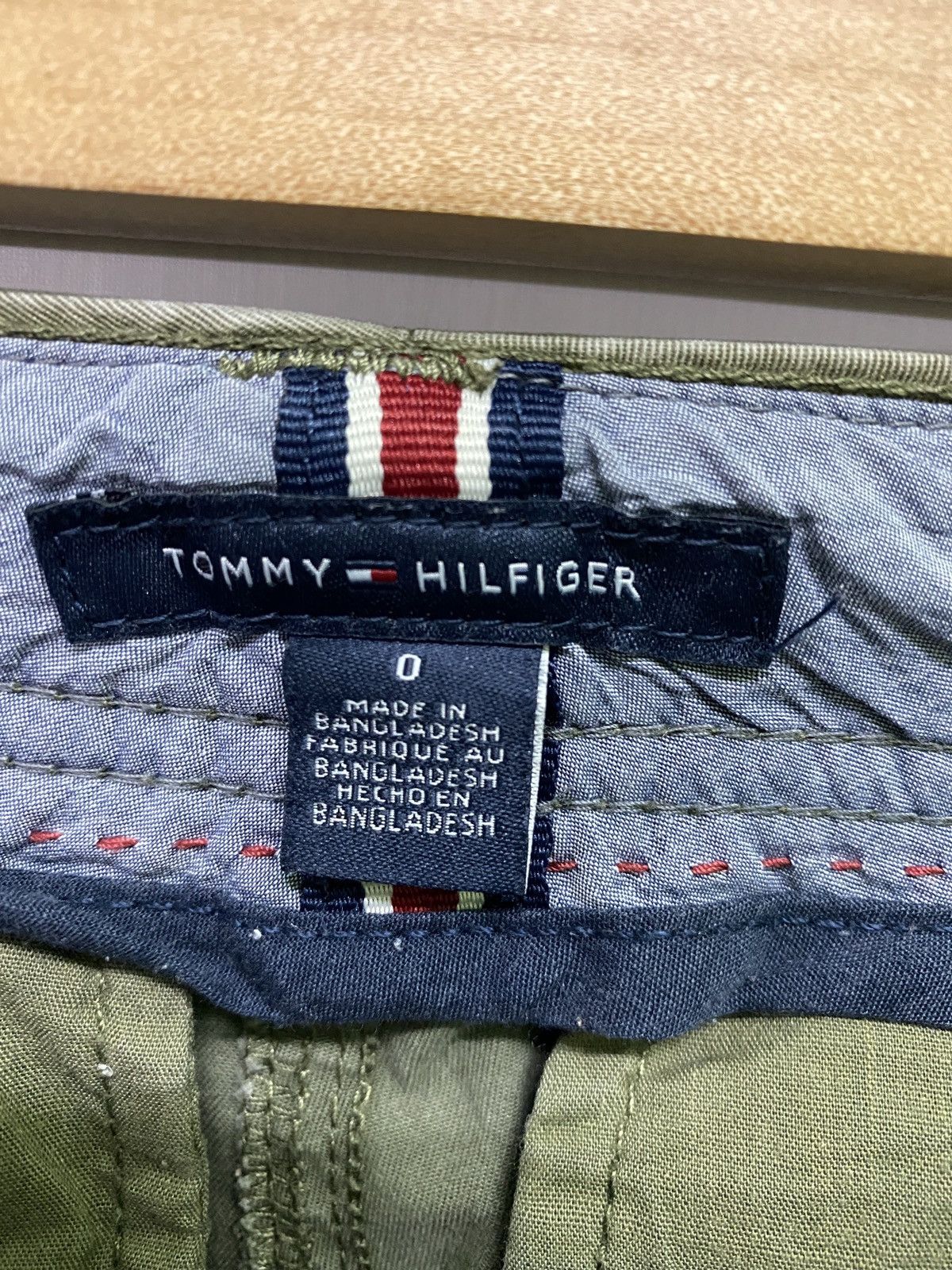 Japanese Brand × Tommy Hilfiger Cargo Tommy Hilfiger Low Waist Faded Green Multipocket Pants Size US 28 / EU 44 - 19 Thumbnail