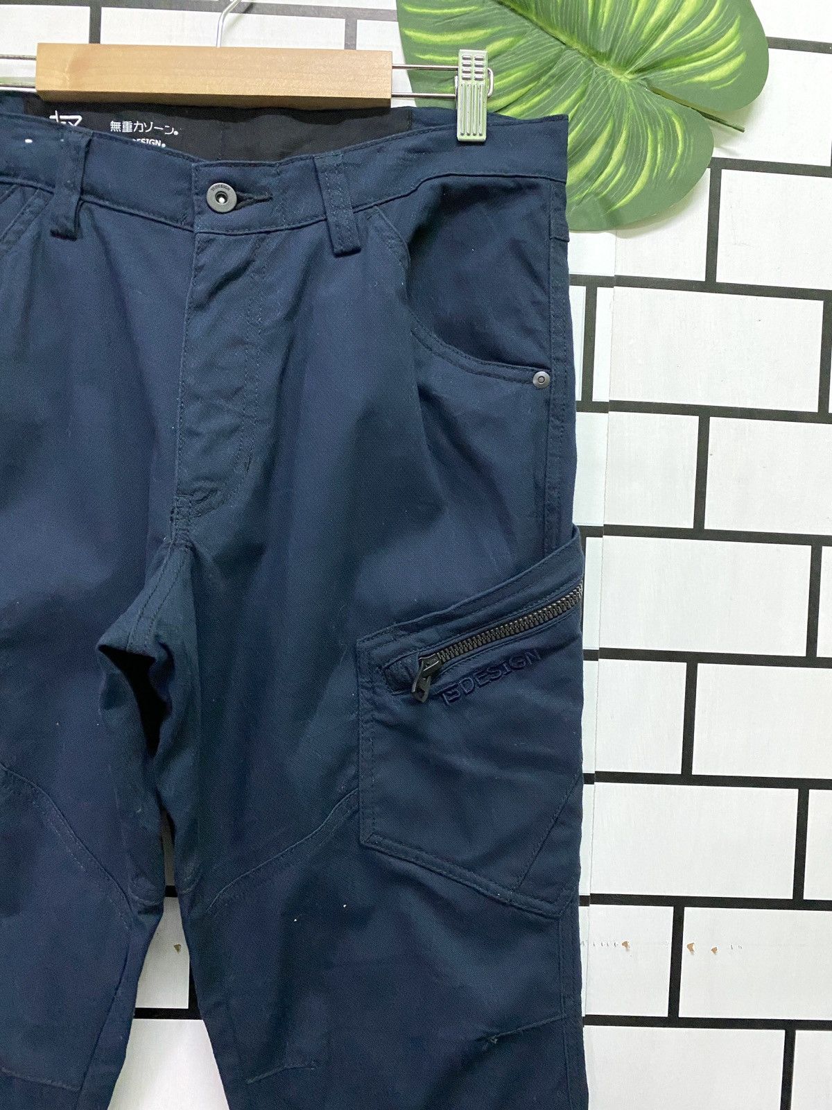 Japanese Brand TS Design Cargo Pant Multipocket Zipper Size US 31 - 5 Thumbnail