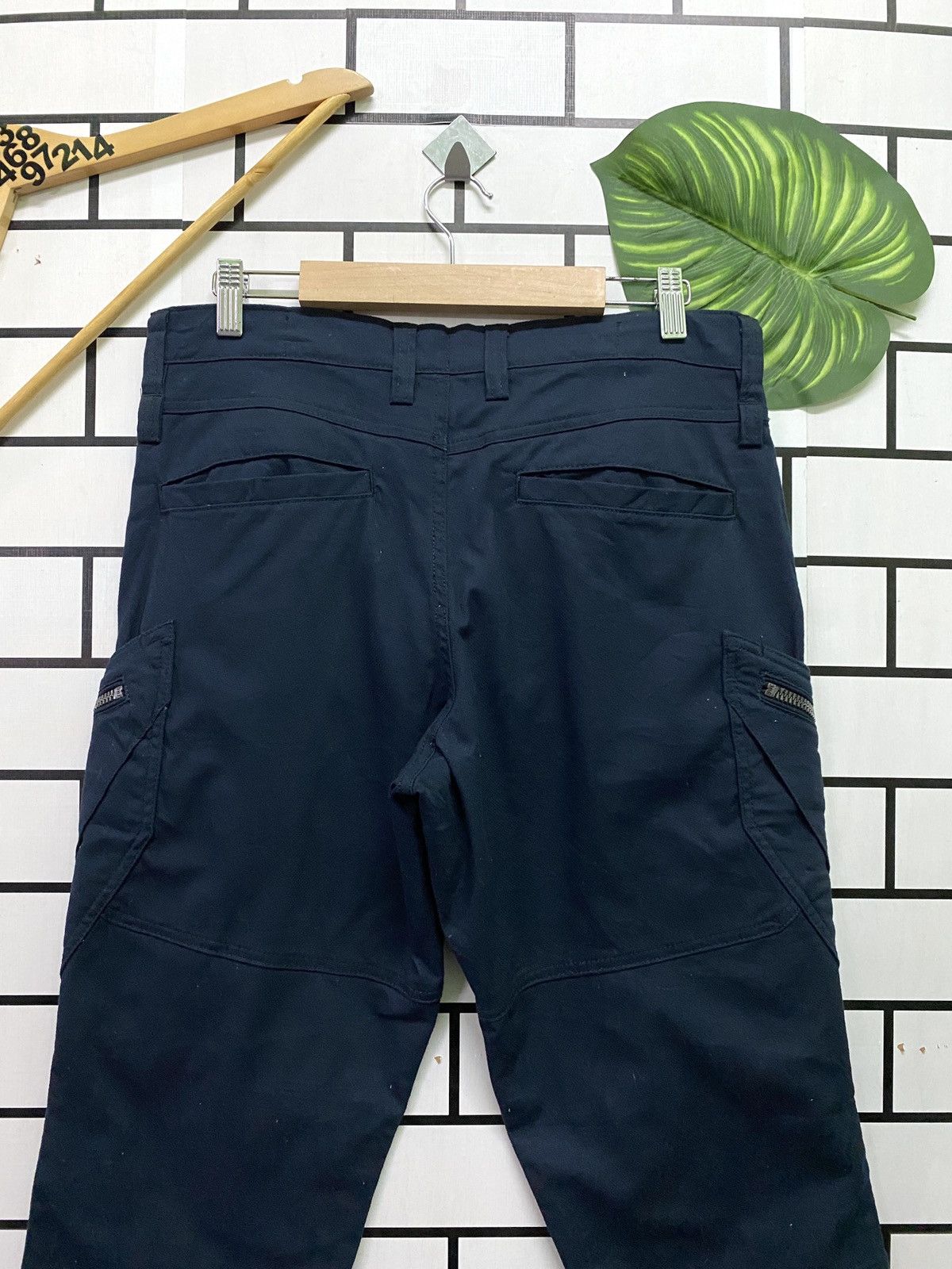 Japanese Brand TS Design Cargo Pant Multipocket Zipper Size US 31 - 7 Thumbnail