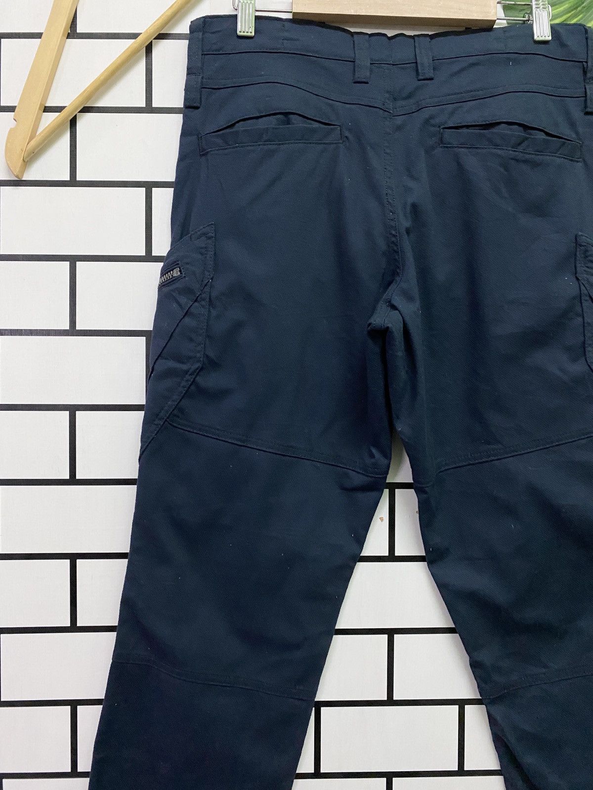 Japanese Brand TS Design Cargo Pant Multipocket Zipper Size US 31 - 8 Thumbnail