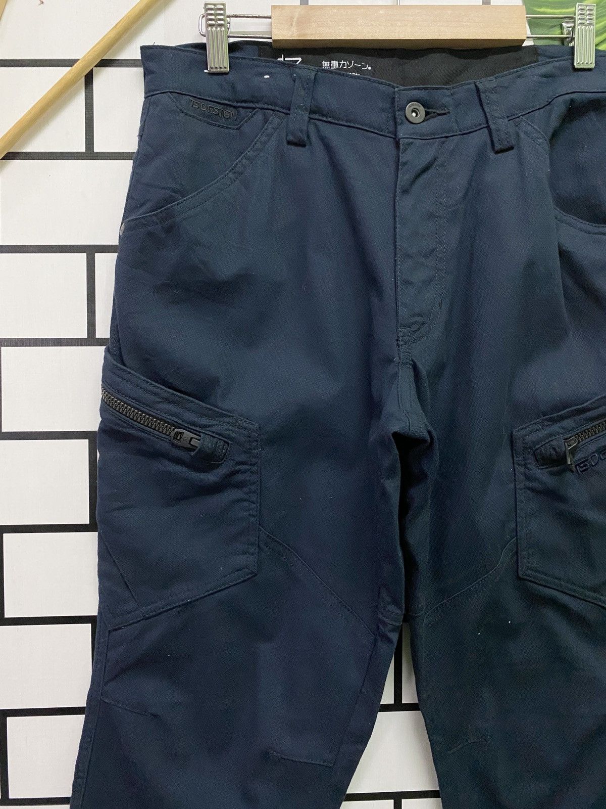 Japanese Brand TS Design Cargo Pant Multipocket Zipper Size US 31 - 3 Thumbnail