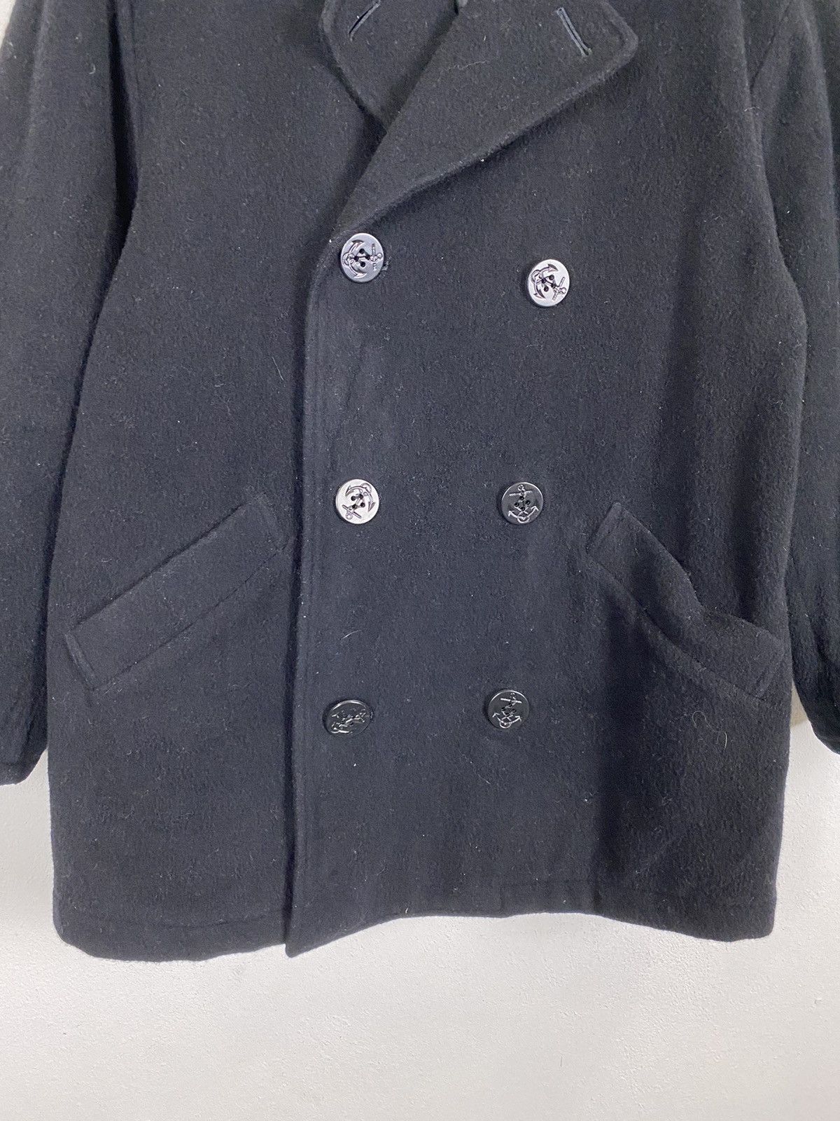 Yohji Yamamoto GK160 YOHJI YAMAMOTO INED PEA NAVY COAT Size US M / EU 48-50 / 2 - 7 Thumbnail