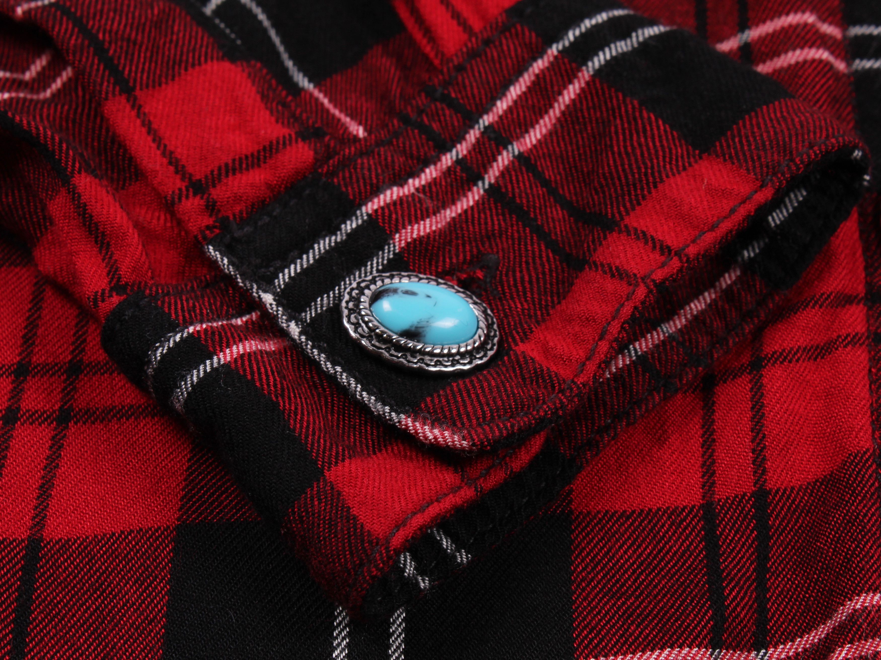 The Kooples The Kooples Paris Checkered Shirt With Decorated Buttons Size M / US 6-8 / IT 42-44 - 8 Thumbnail