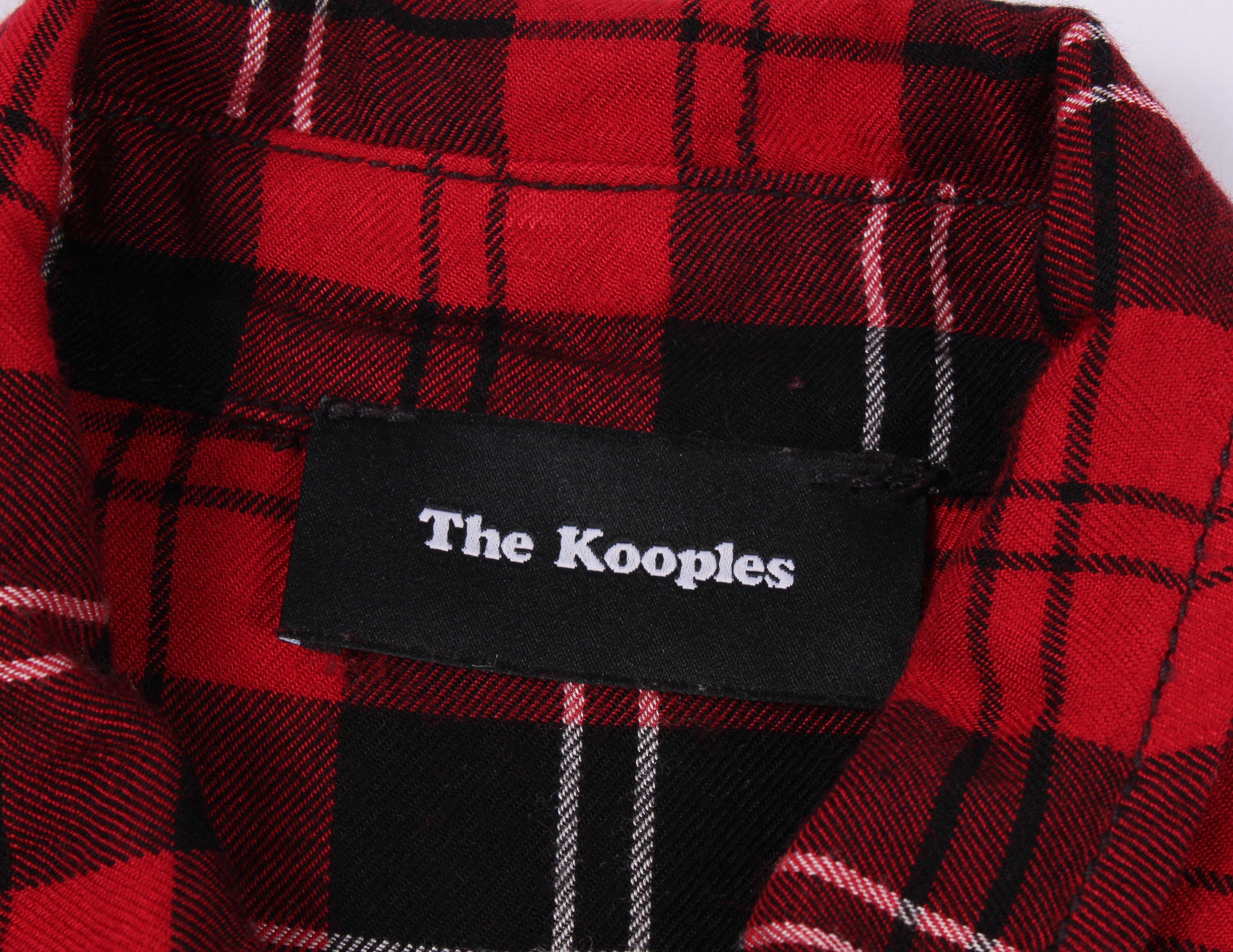 The Kooples The Kooples Paris Checkered Shirt With Decorated Buttons Size M / US 6-8 / IT 42-44 - 6 Thumbnail