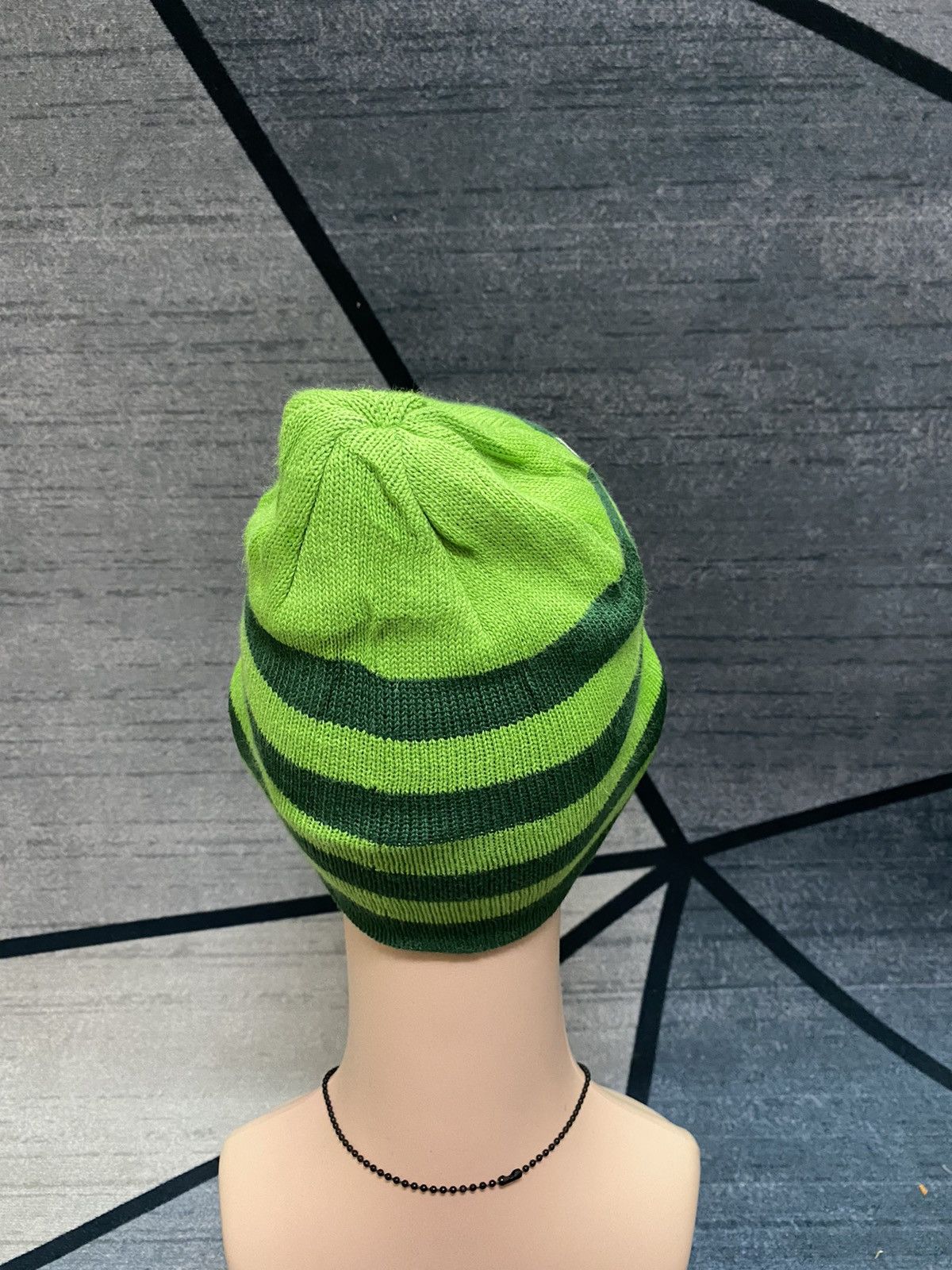 Japanese Brand Japanese Brand kI ☠️Wam Striped Beanie Kids Hat Size ONE SIZE - 5 Thumbnail