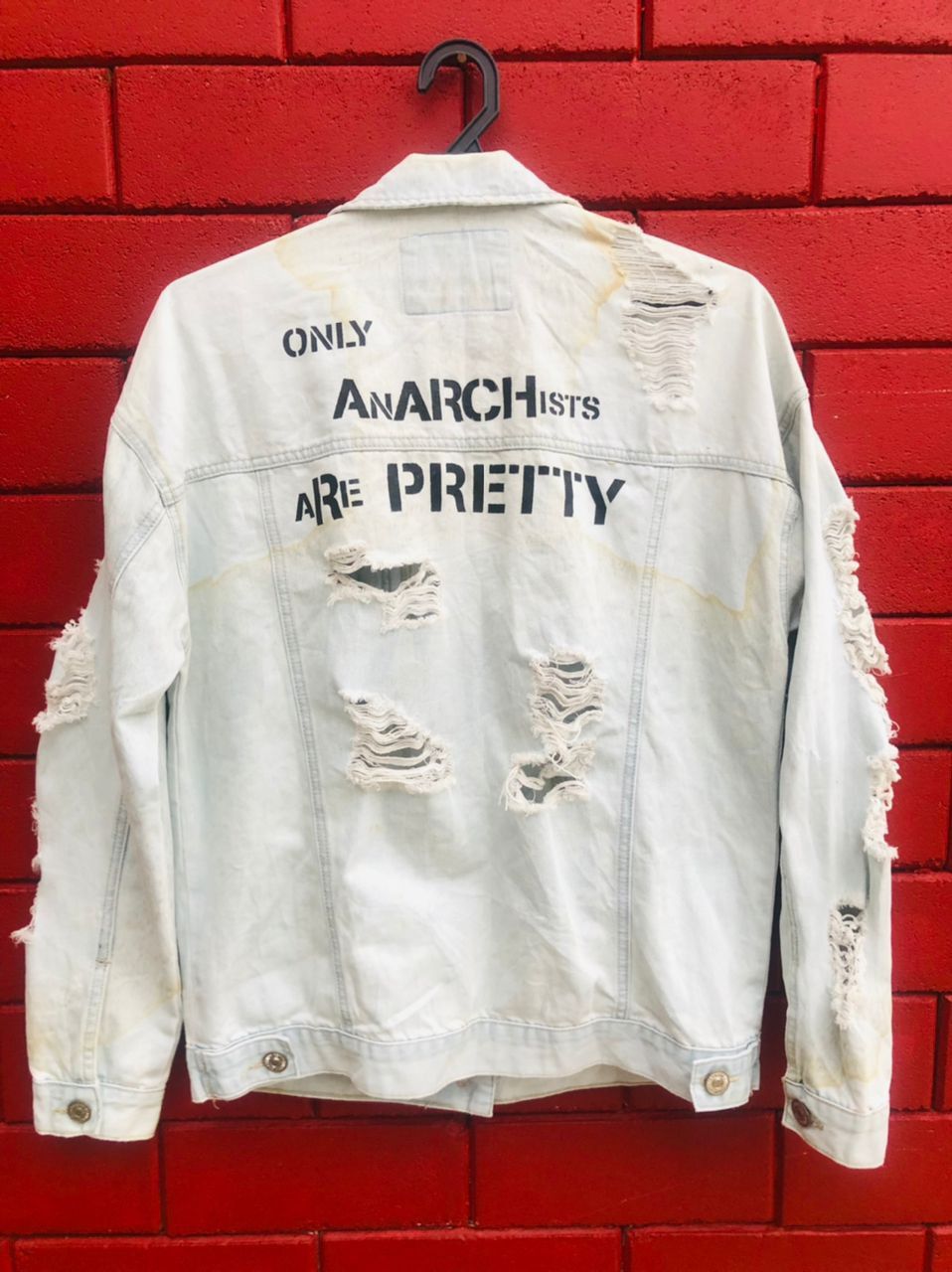 Japanese Brand × Vintage Vintage Distressed Japanese Designer Fashion Style Jacket Size US M / EU 48-50 / 2 - 2 Thumbnail