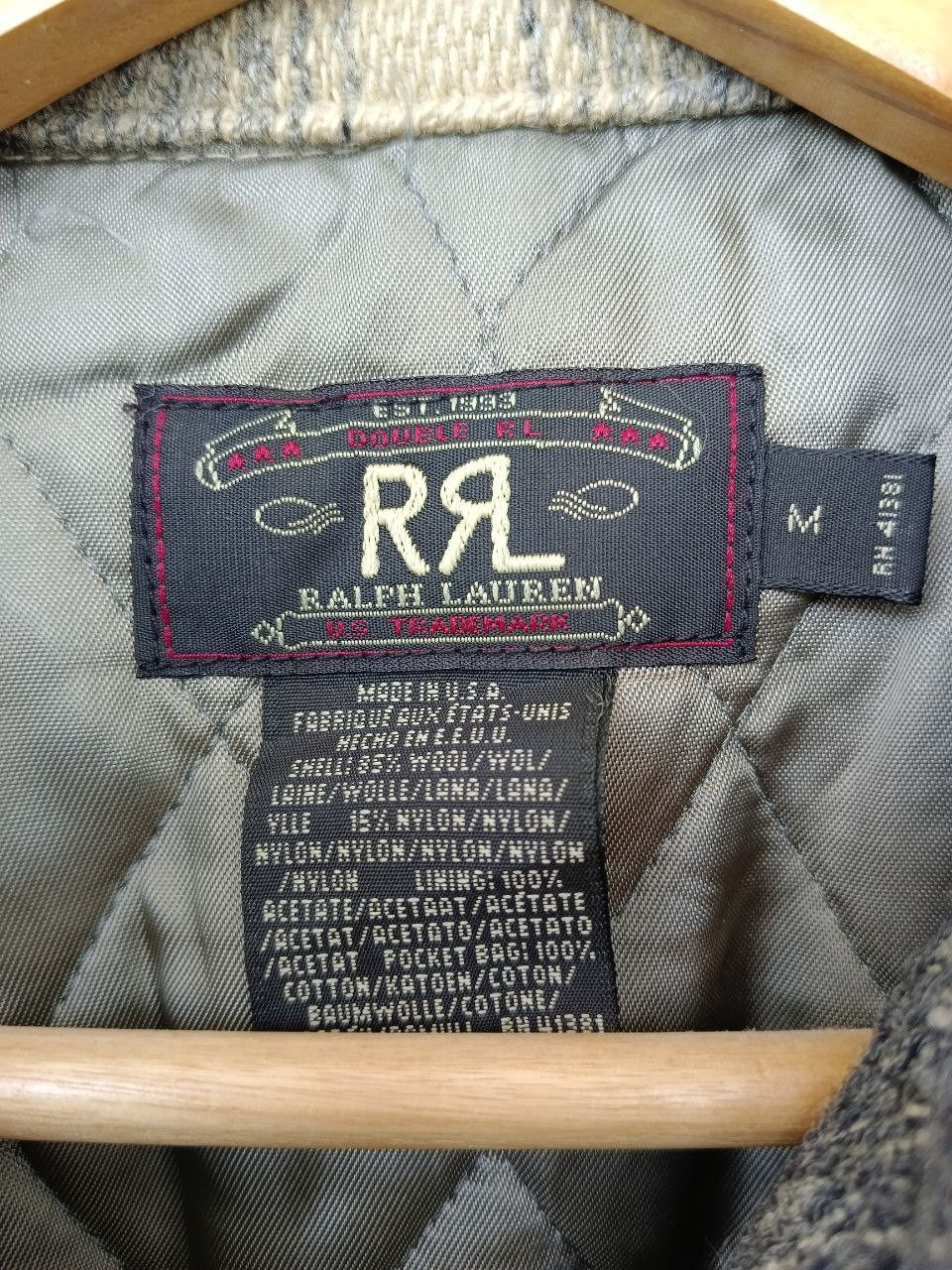 RRL Ralph Lauren RRL RALPH LAUREN WOOL JACKET Size US M / EU 48-50 / 2 - 10 Thumbnail