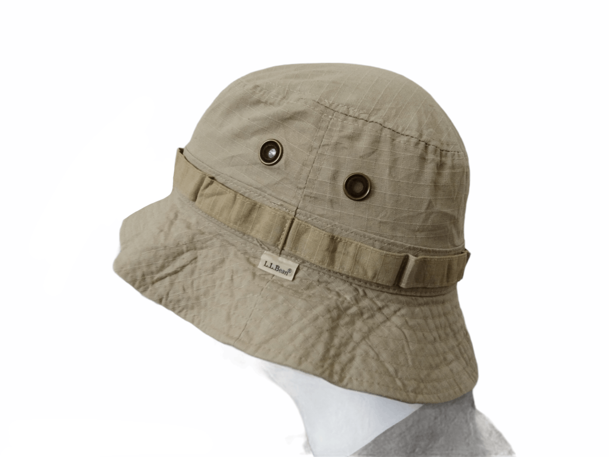 L.L. Bean × Vintage VINTAGE LL BEAN RIPSTOP OUTDOOR BUCKET HAT Size ONE SIZE - 7 Thumbnail