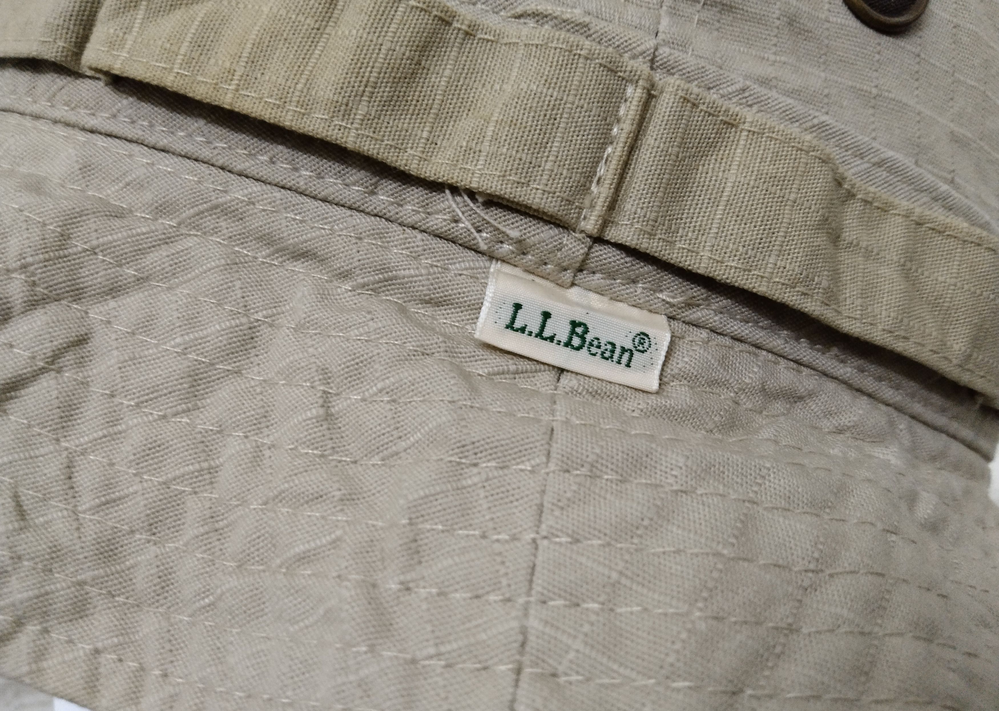 L.L. Bean × Vintage VINTAGE LL BEAN RIPSTOP OUTDOOR BUCKET HAT Size ONE SIZE - 14 Thumbnail