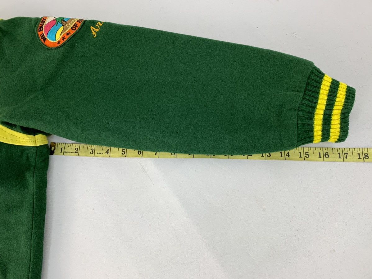 Japanese Brand Hype Simple Varsity Outerwear Jacket Coconuts Bum Of Sport Size US L / EU 52-54 / 3 - 13 Thumbnail